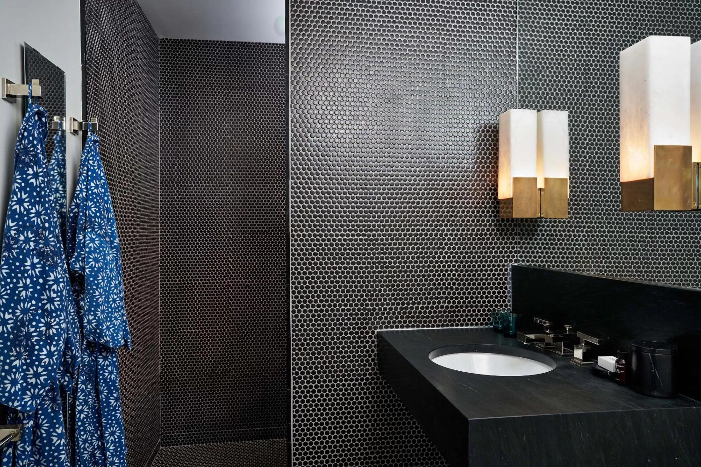 Bathroom in Hotel Saint Cecilia