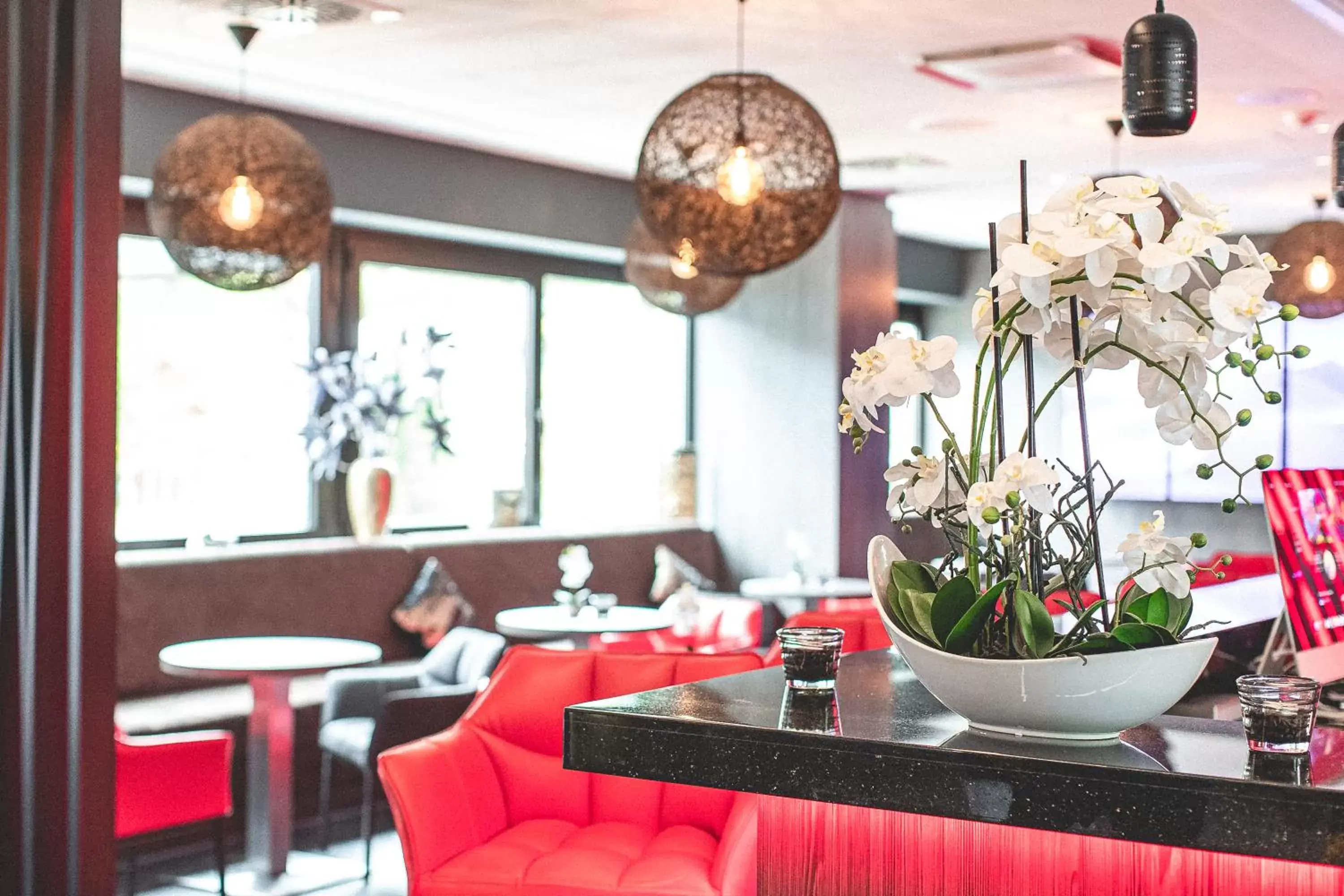 Lounge or bar, Restaurant/Places to Eat in Best Western Plaza Hotel Mannheim