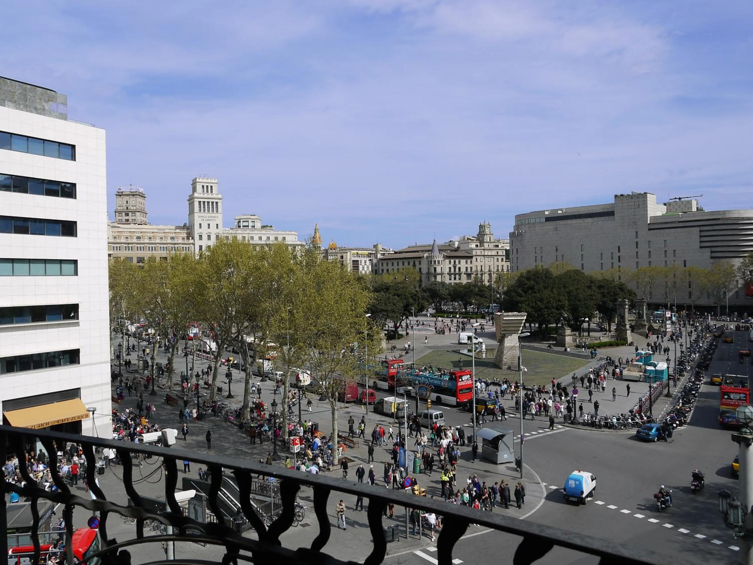 City view in Hotel Monegal