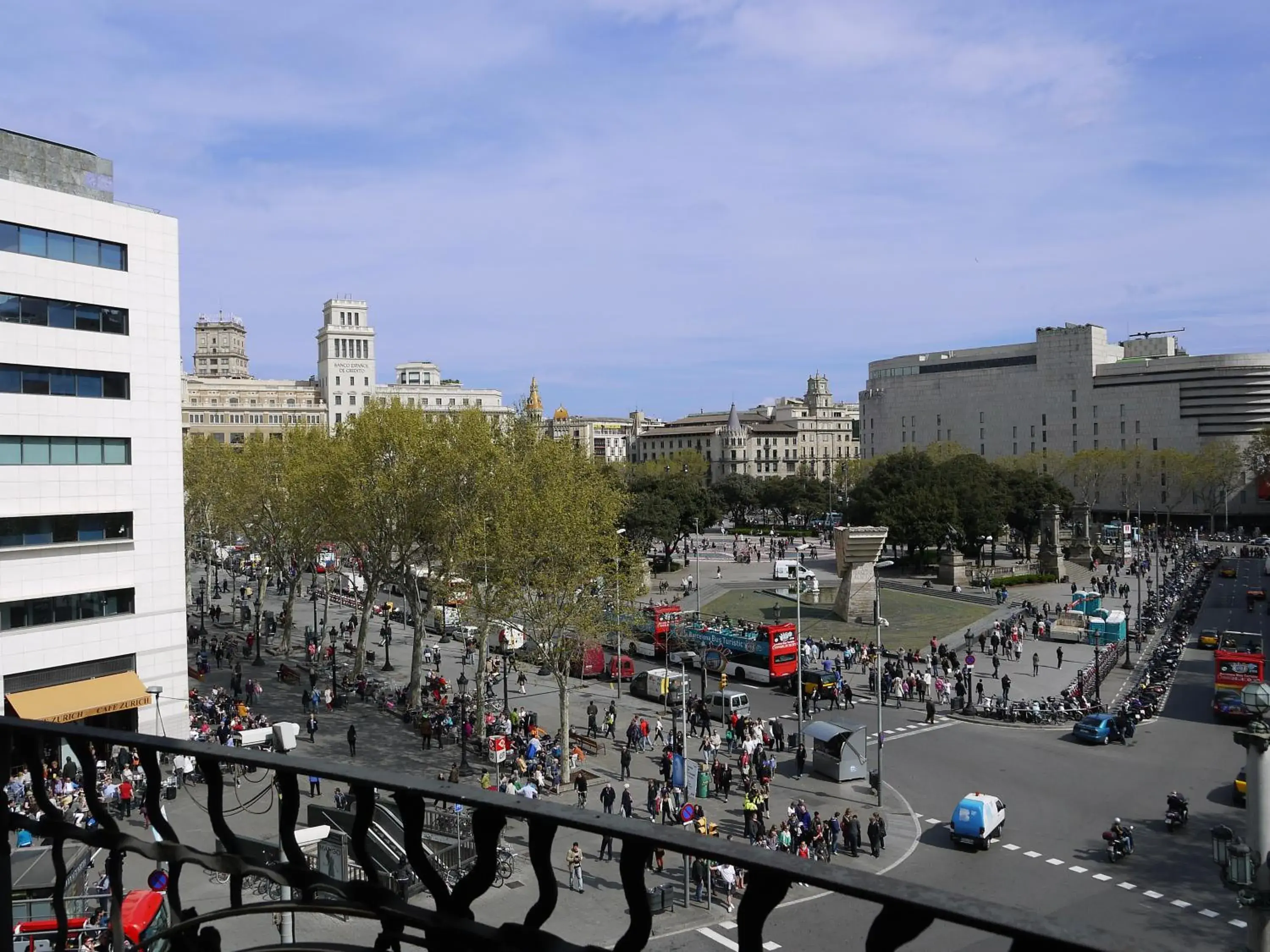 City view in Hotel Monegal City view in Hotel Monegal