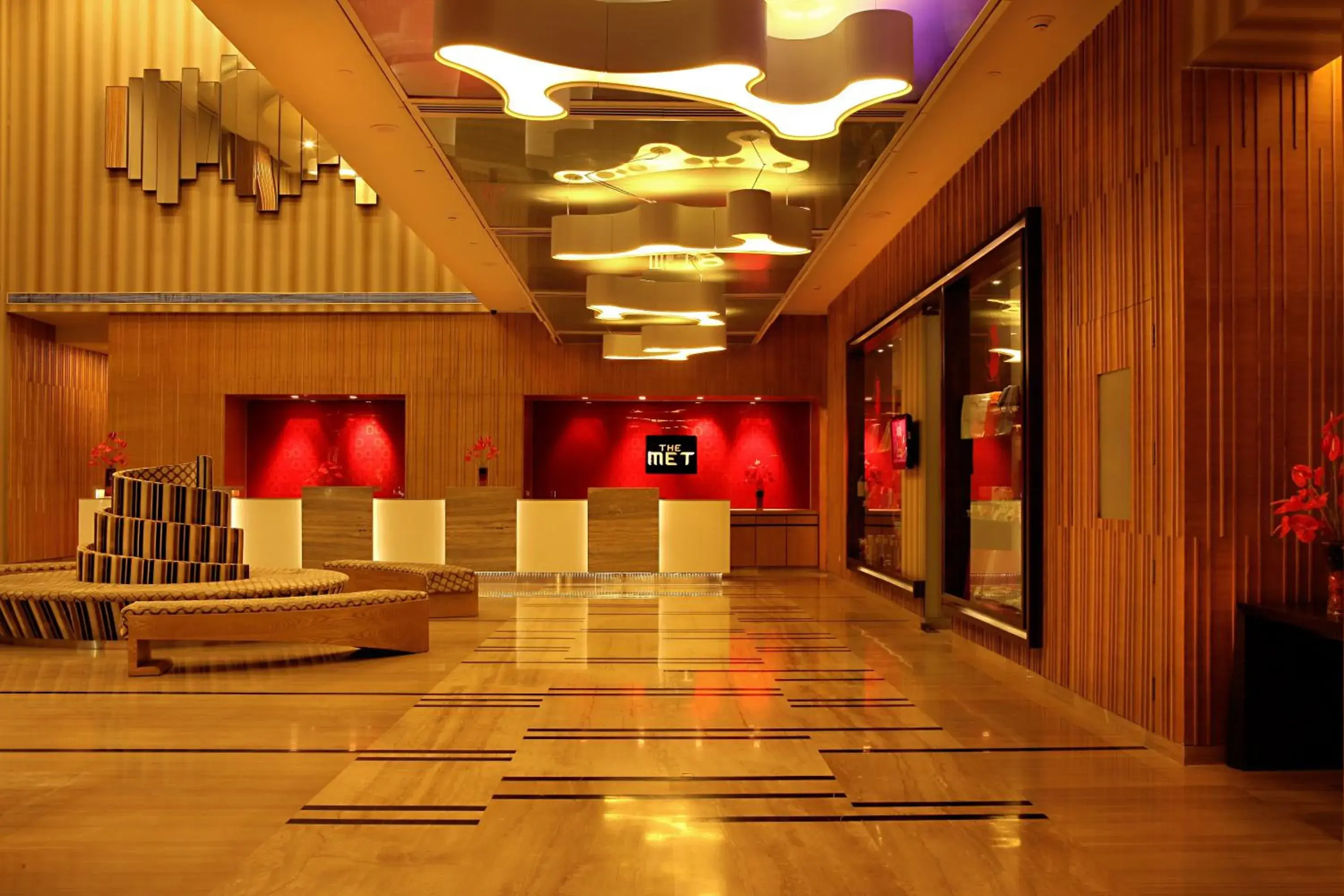 Lobby or reception in The Metropolitan Hotel New Delhi