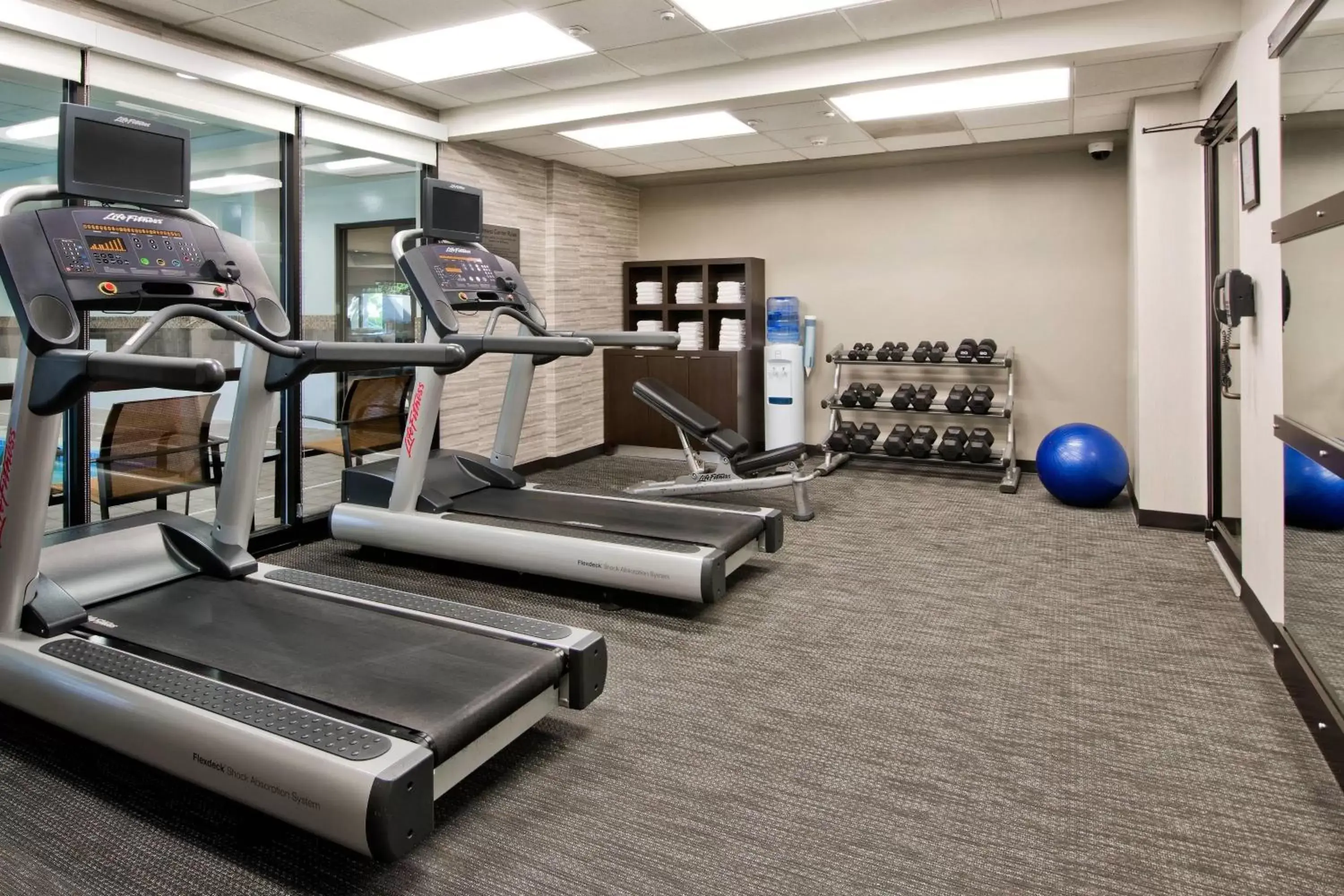 Fitness centre/facilities, Fitness Center/Facilities in Courtyard Charlotte Ballantyne-NEWLY RENOVATED