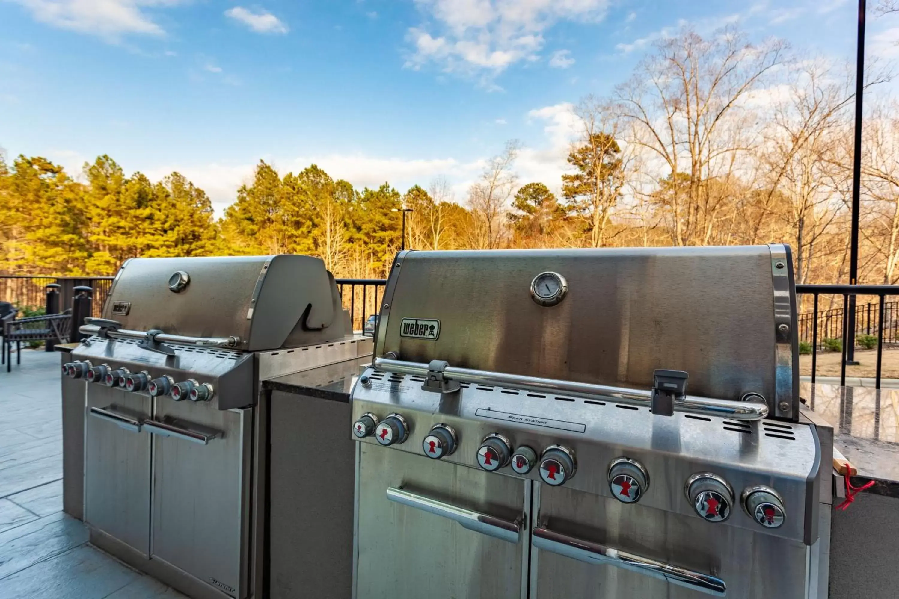 Property building, BBQ Facilities in TownePlace Suites by Marriott Raleigh - University Area