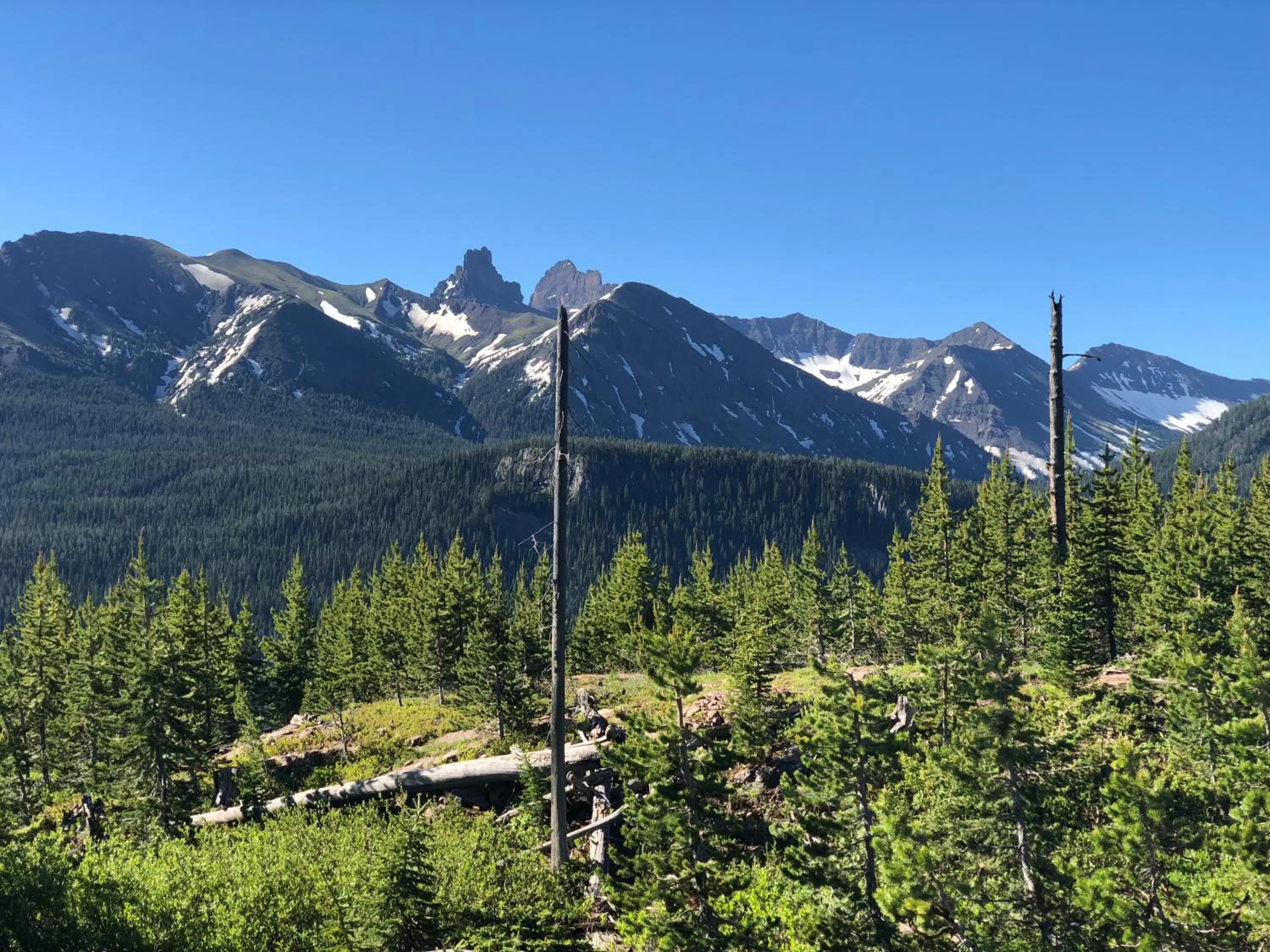 Mountain view in Antlers Lodge