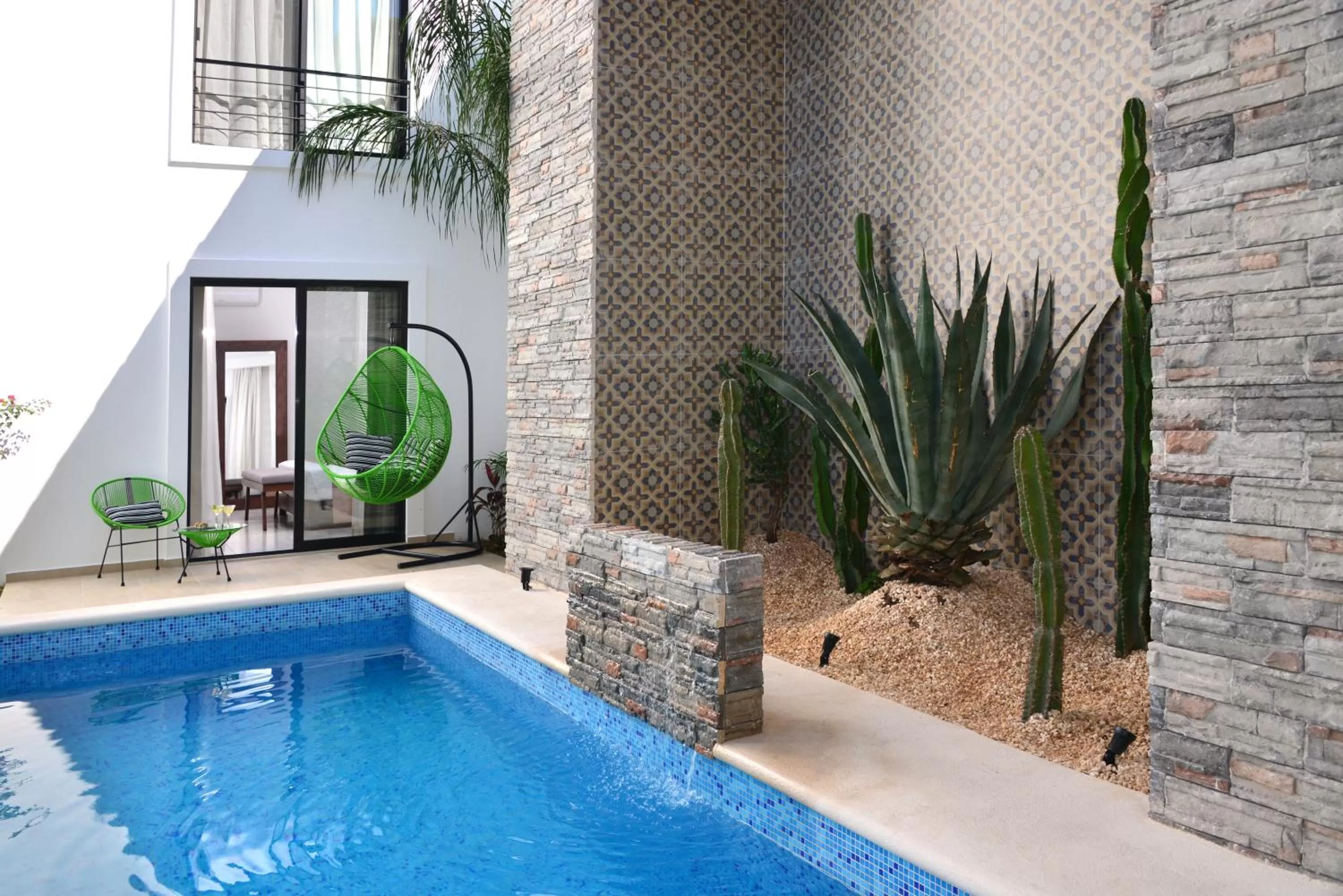 Balcony/Terrace in Elements Tulum Boutique Hotel