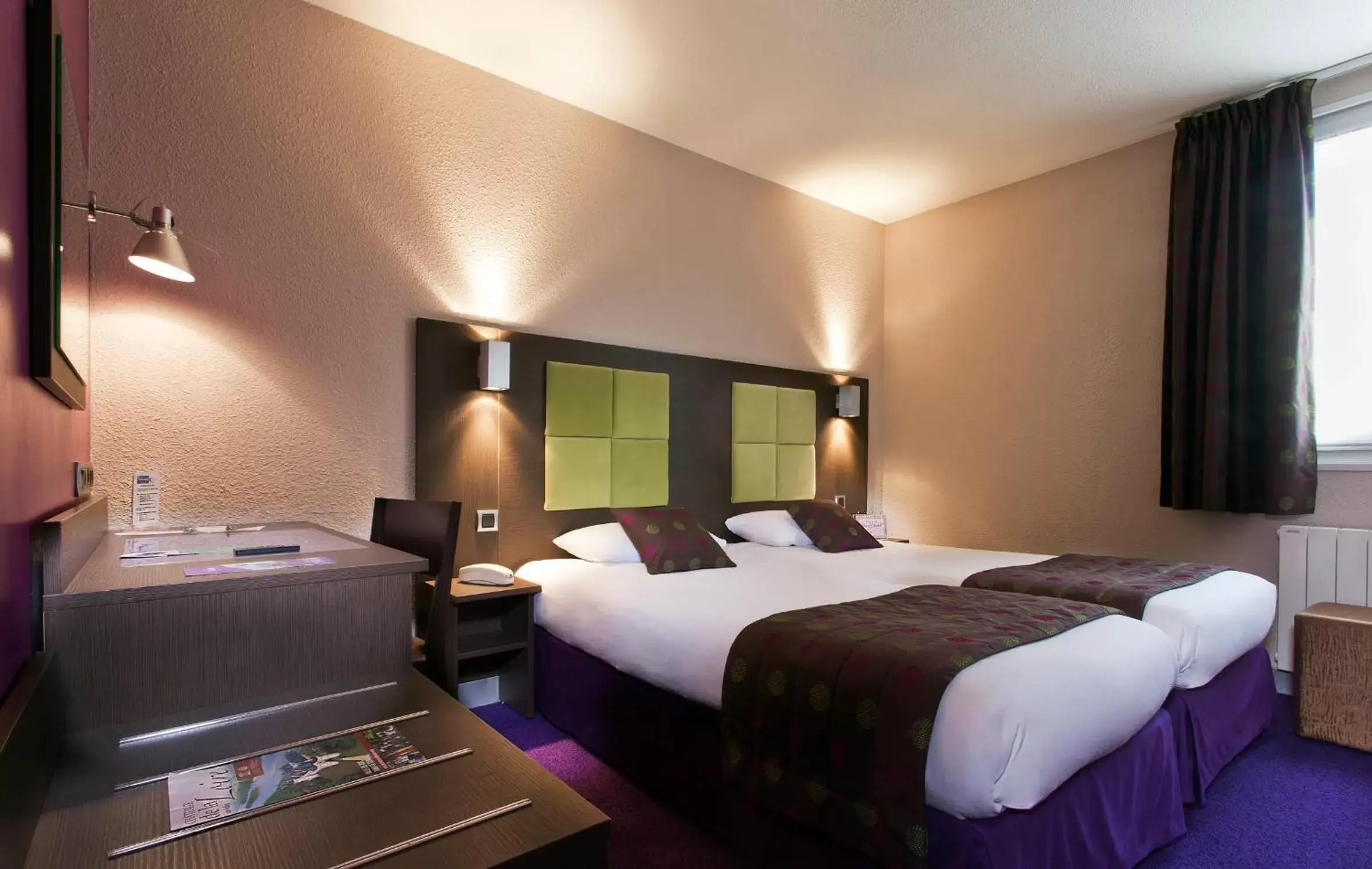 Bedroom, Bed in Tourhotel Blois