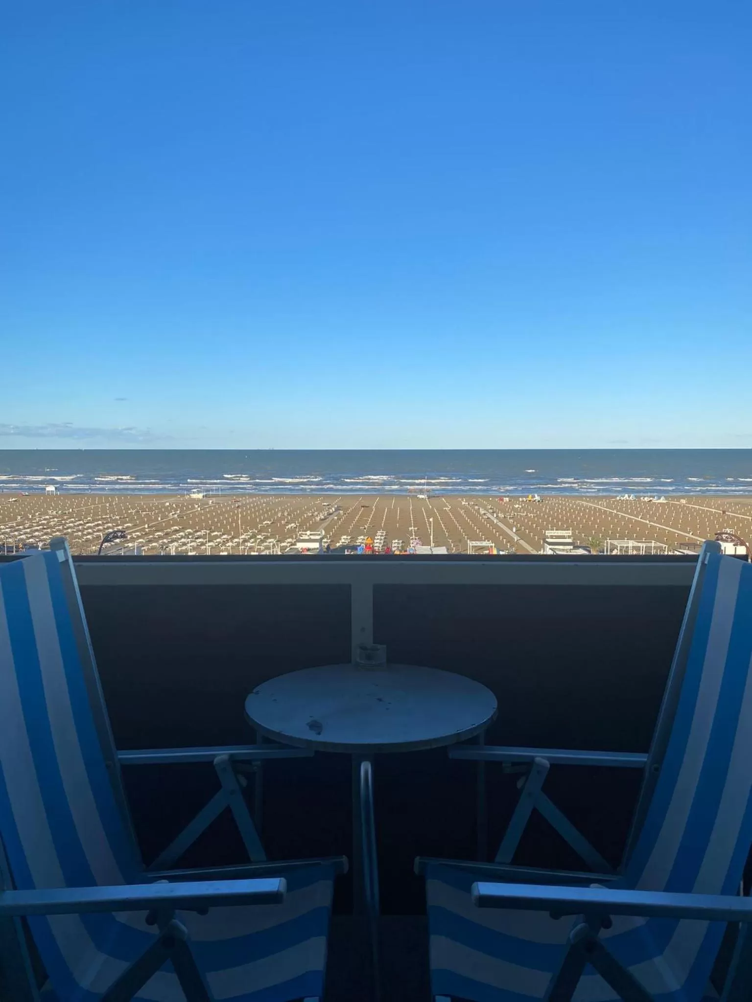 Balcony/Terrace in Hotel Corallo Rimini