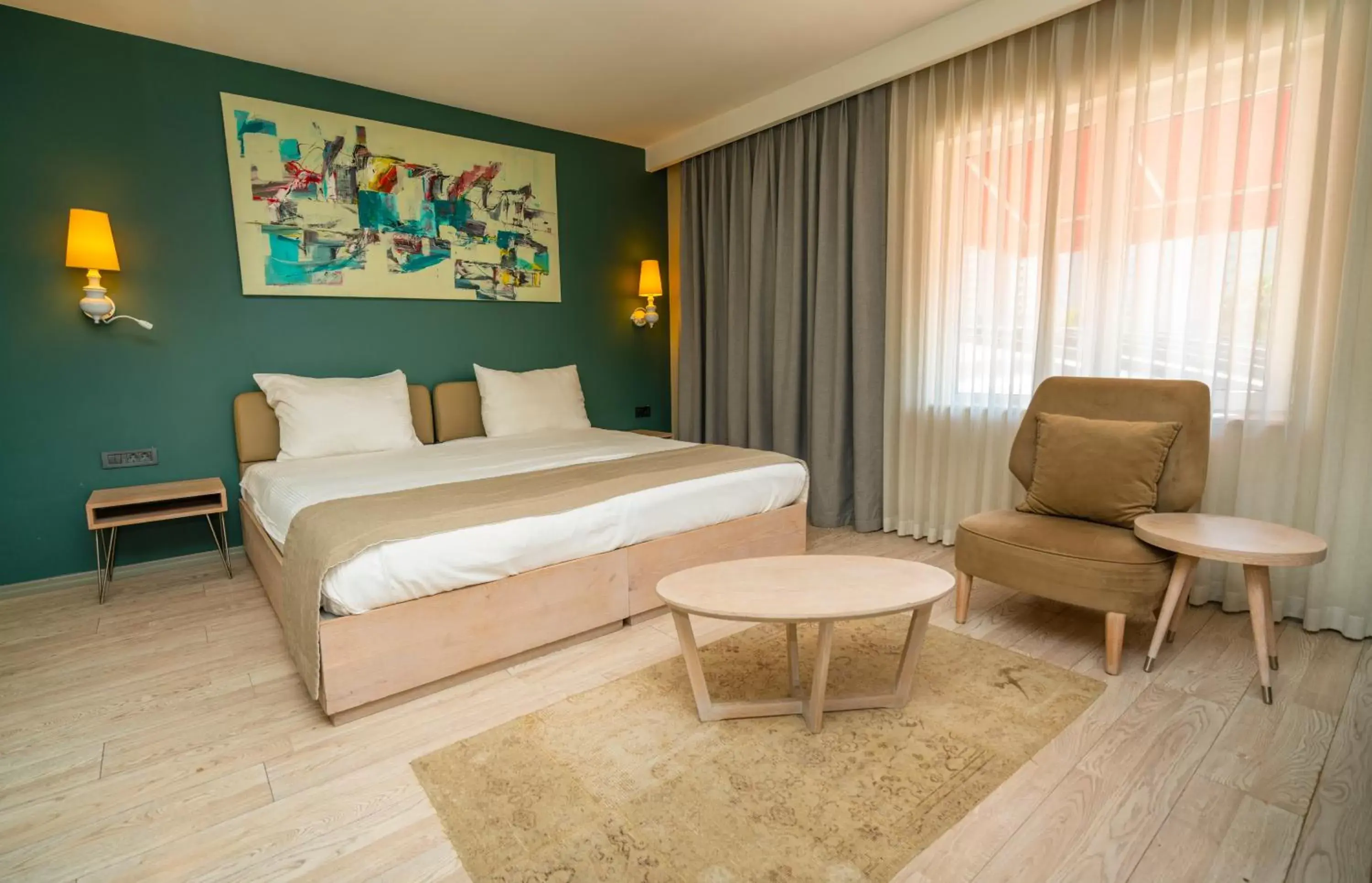 Bedroom, Bed in The Gate 30 Suites Ataşehir