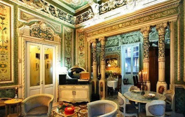 Lobby or reception, Restaurant/Places to Eat in B&B Il Caravaggio