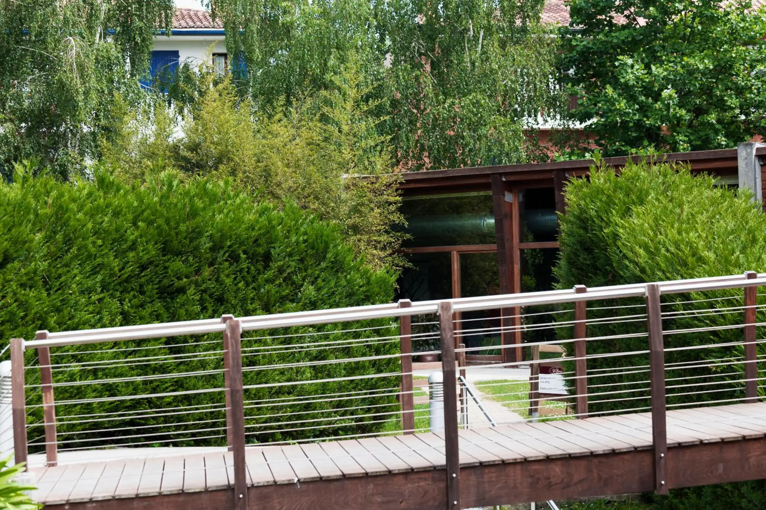 Garden in Hotel Rio Bidasoa