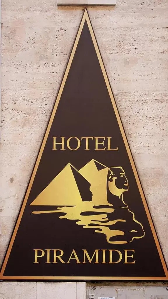 Property logo or sign in Hotel Pyramid