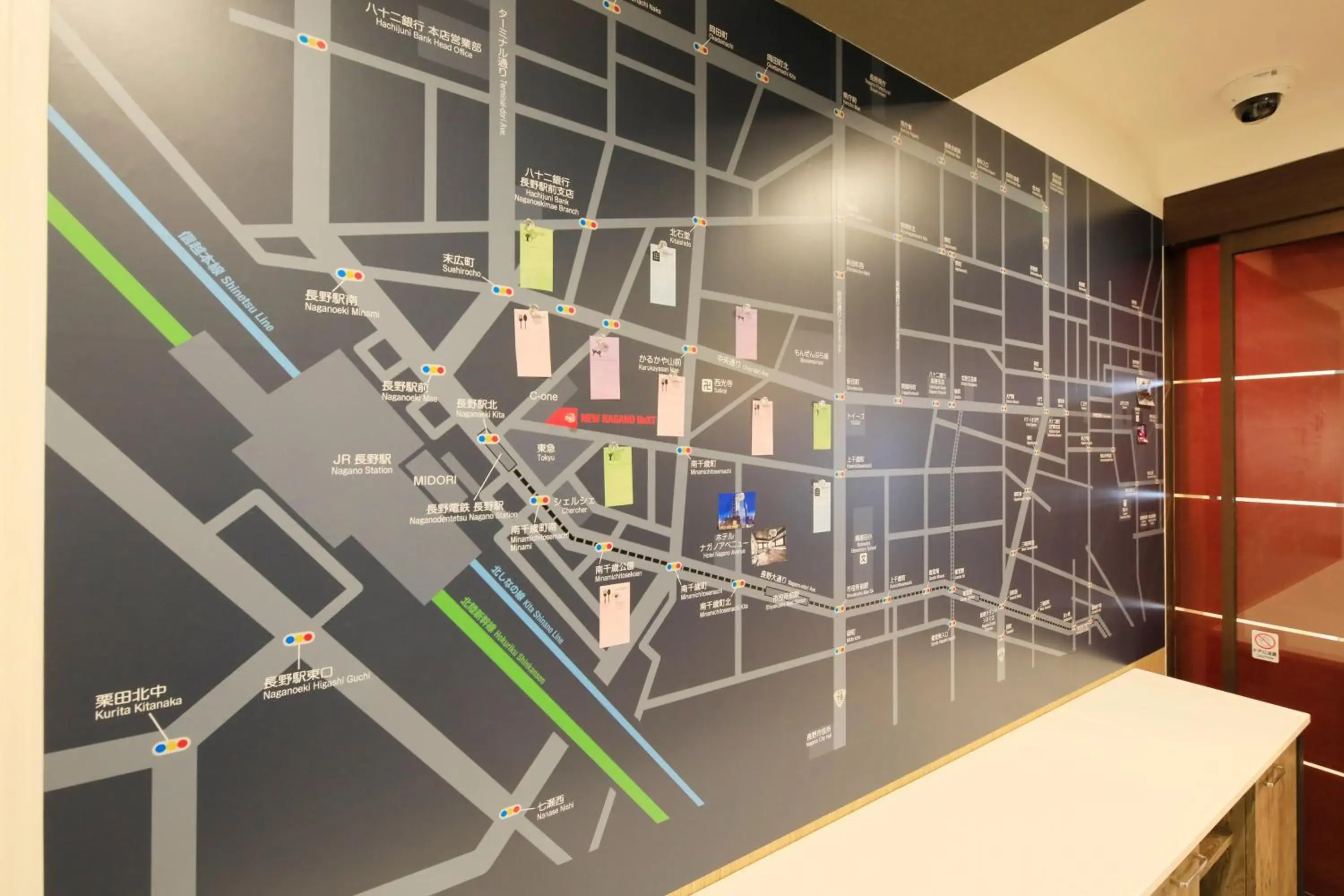 Area and facilities, Floor Plan in Hotel New Nagano