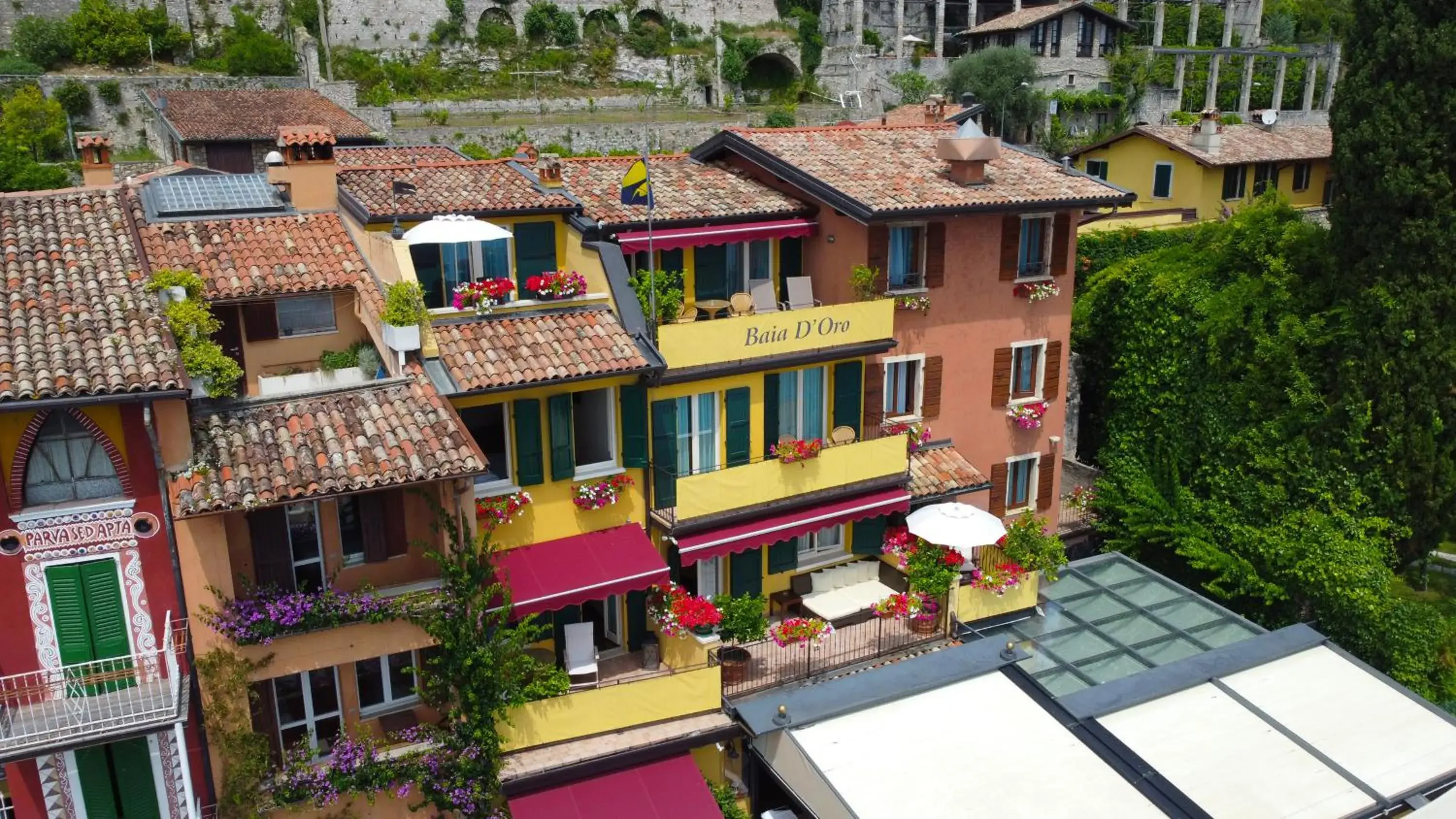 Property building, Bird's-eye View in Hotel Baia D'Oro