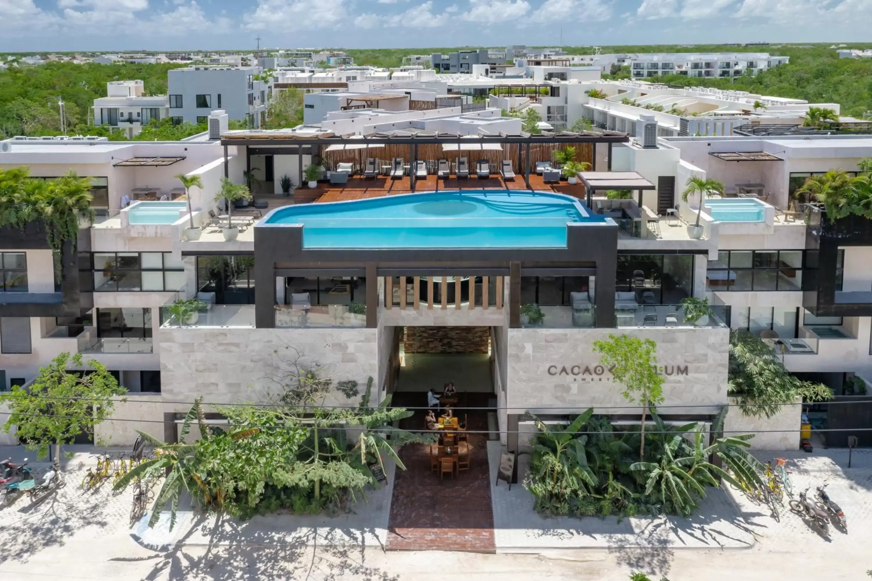 Property building, Pool View in Cacao Tulum -Luxury Condos-