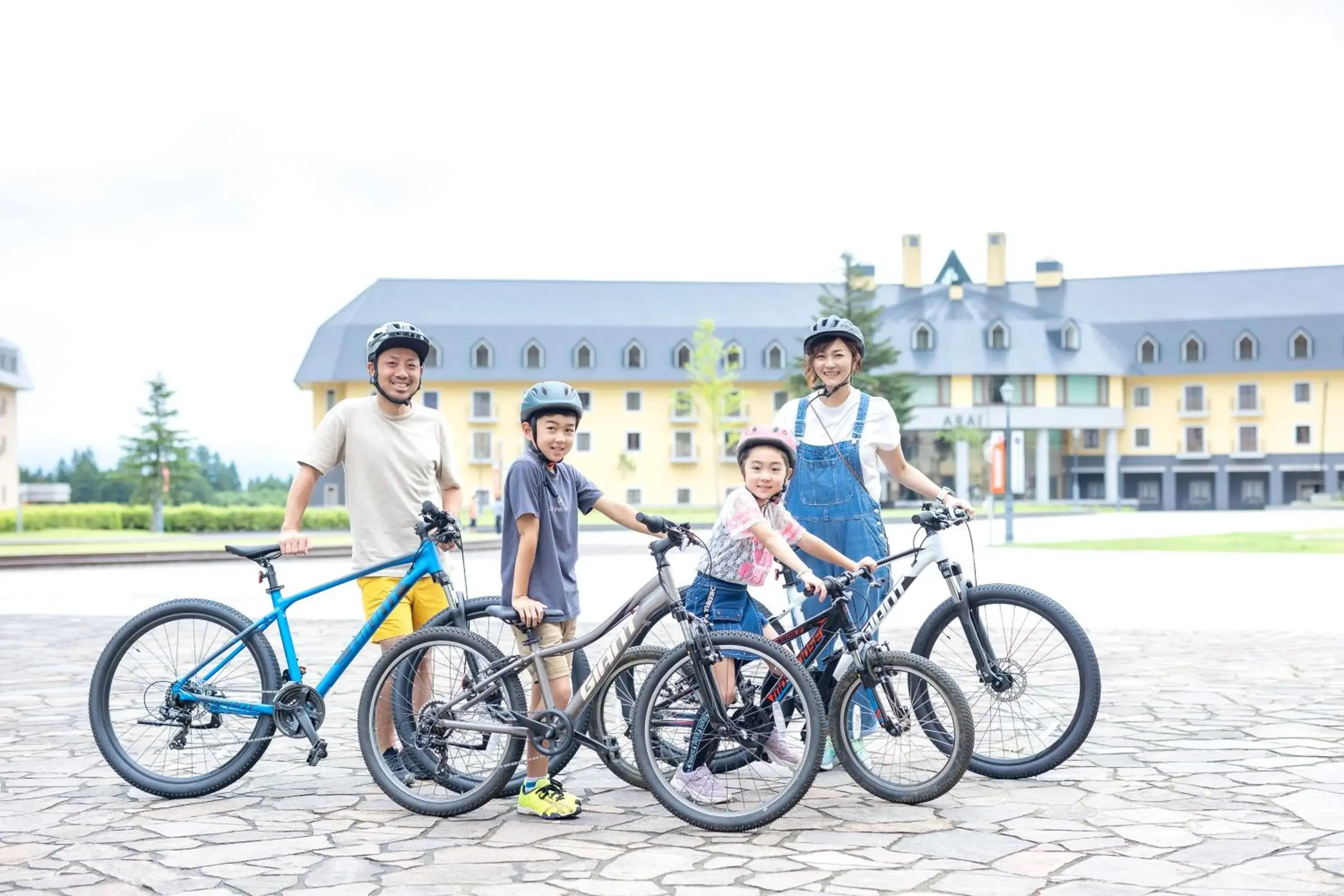 Biking in Lotte Arai Resort