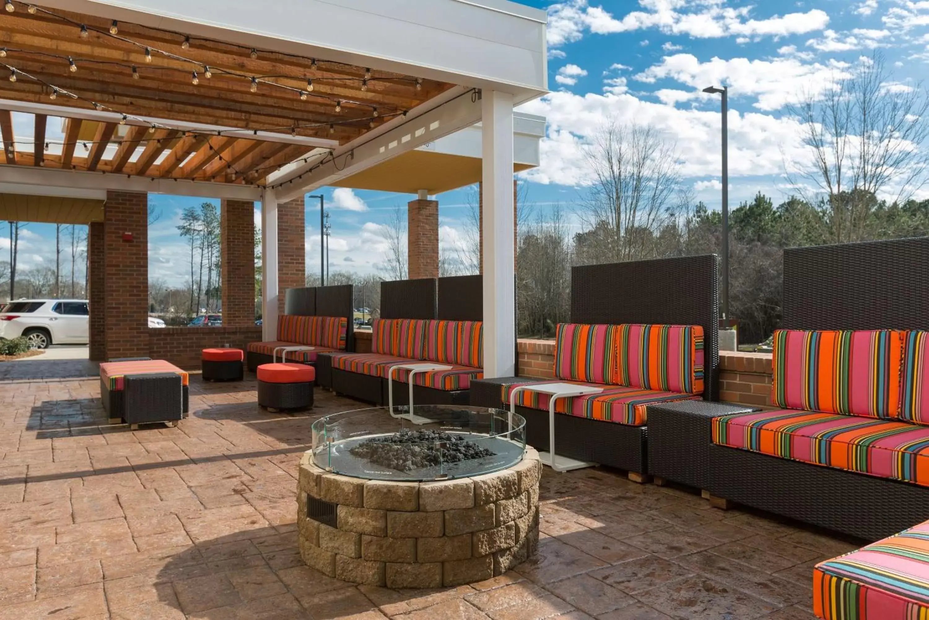 Patio in Home2 Suites By Hilton Charlotte Belmont, Nc