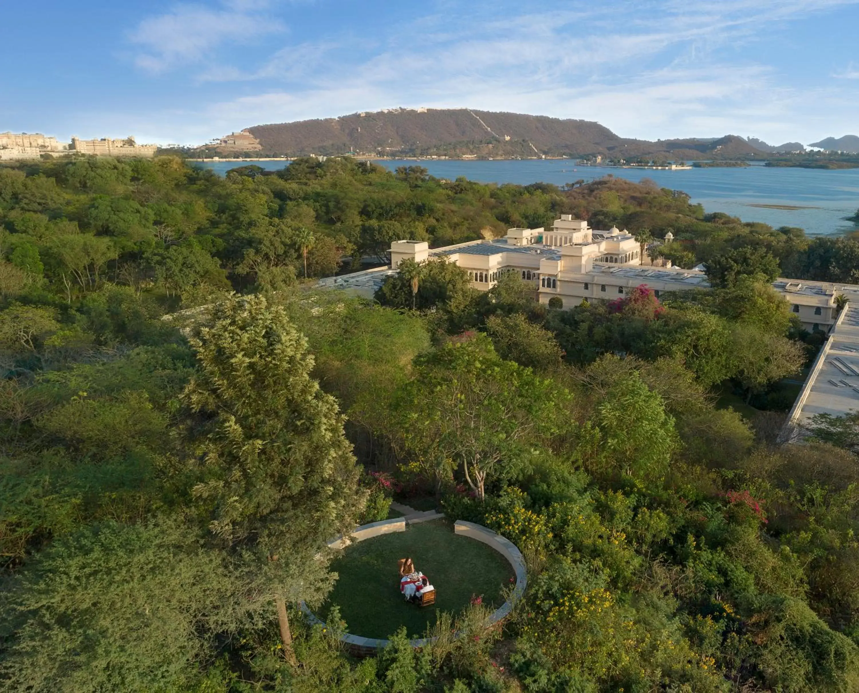 Natural landscape, Bird's-eye View in Trident Udaipur