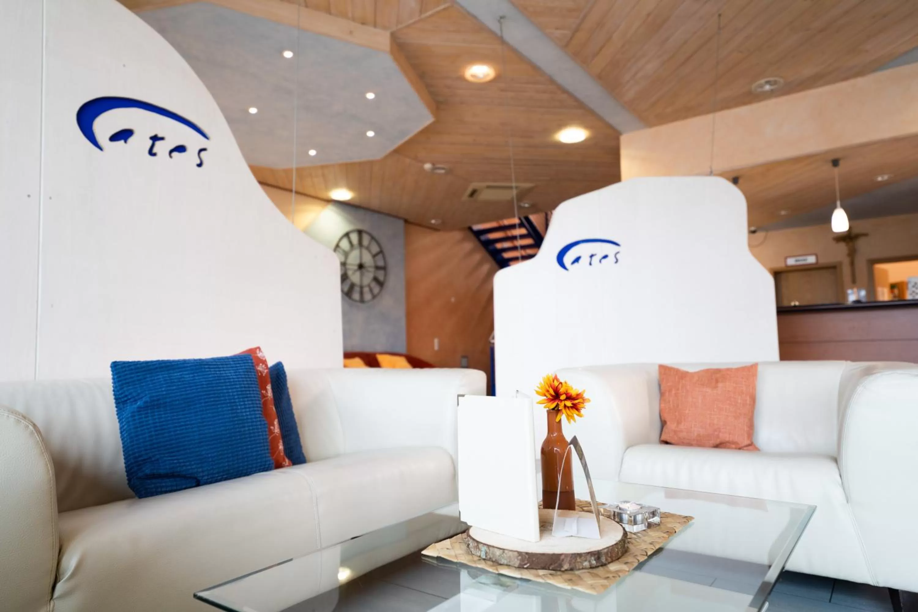 Lobby or reception in ates Hotel Kehl