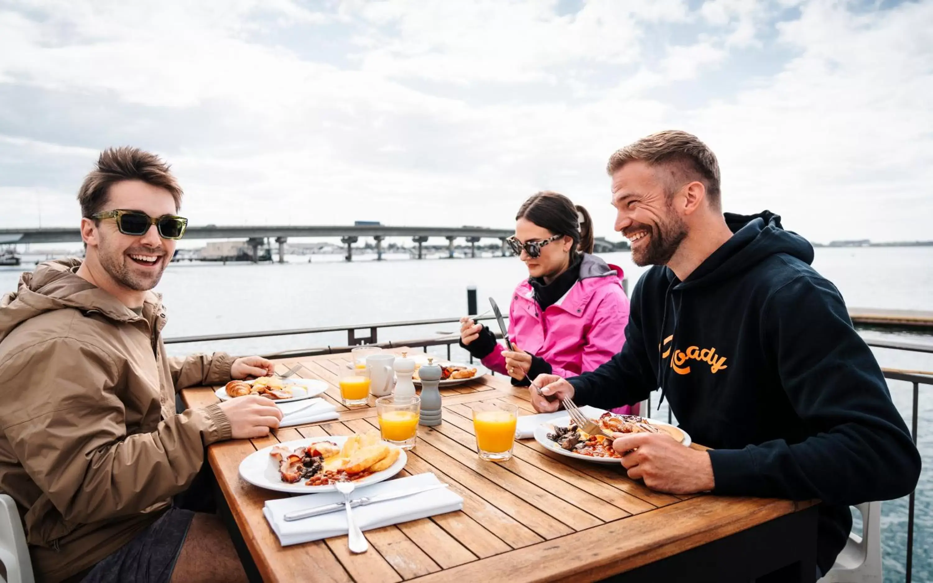 Patio in Trinity Wharf Tauranga