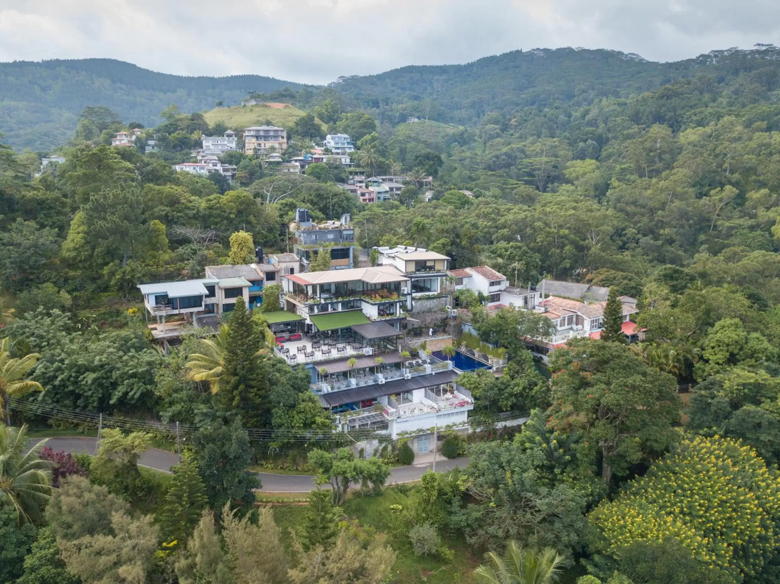 Natural landscape, Bird's-eye View in The Theva Residency