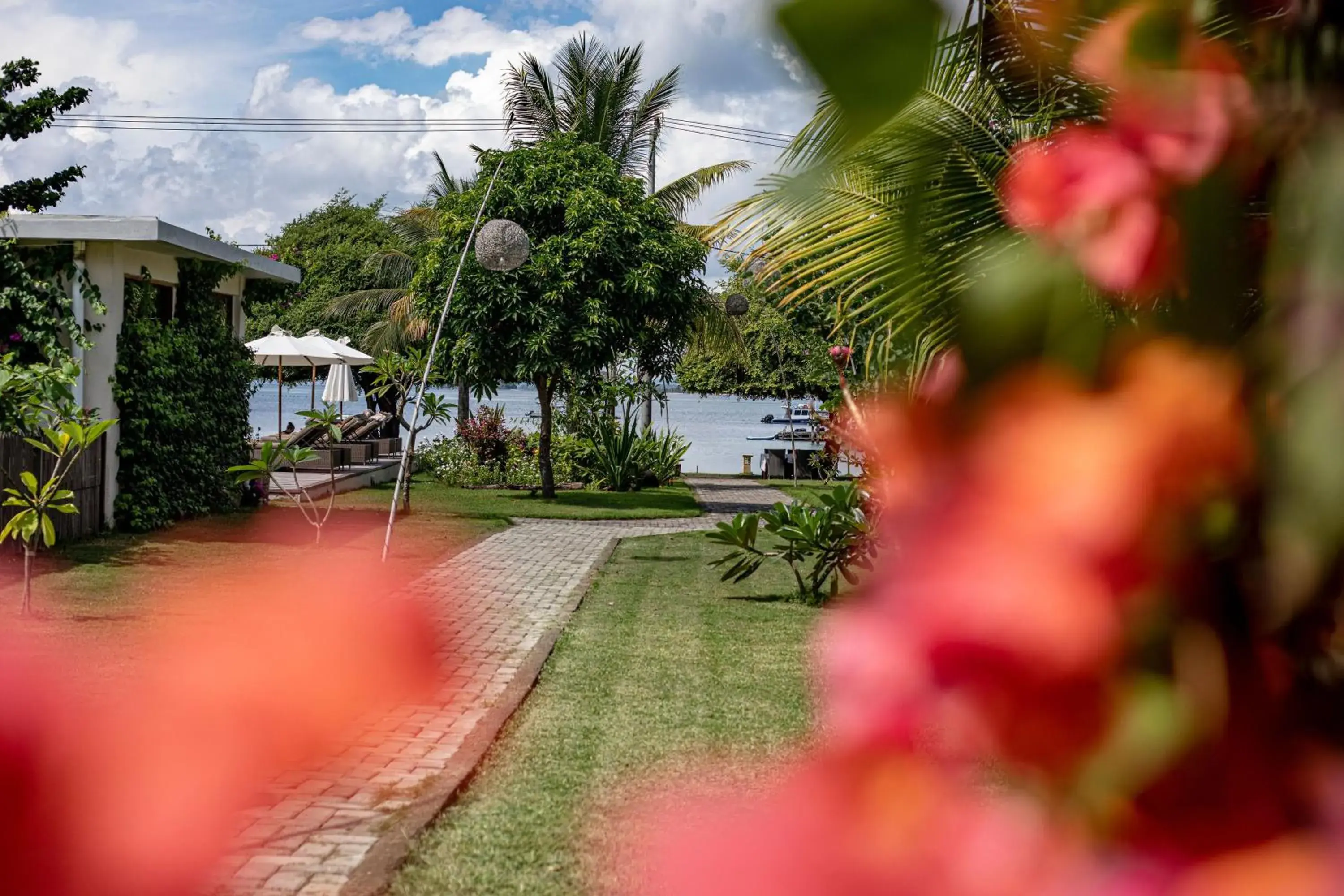 Garden in Kokomo Resort Gili Gede