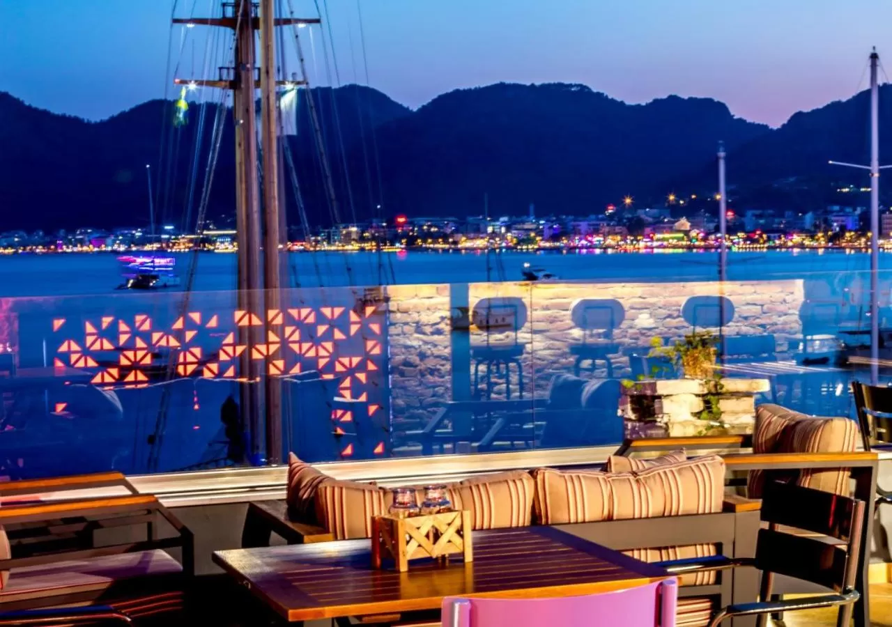 Balcony/Terrace in Sunset Hotel Marmaris