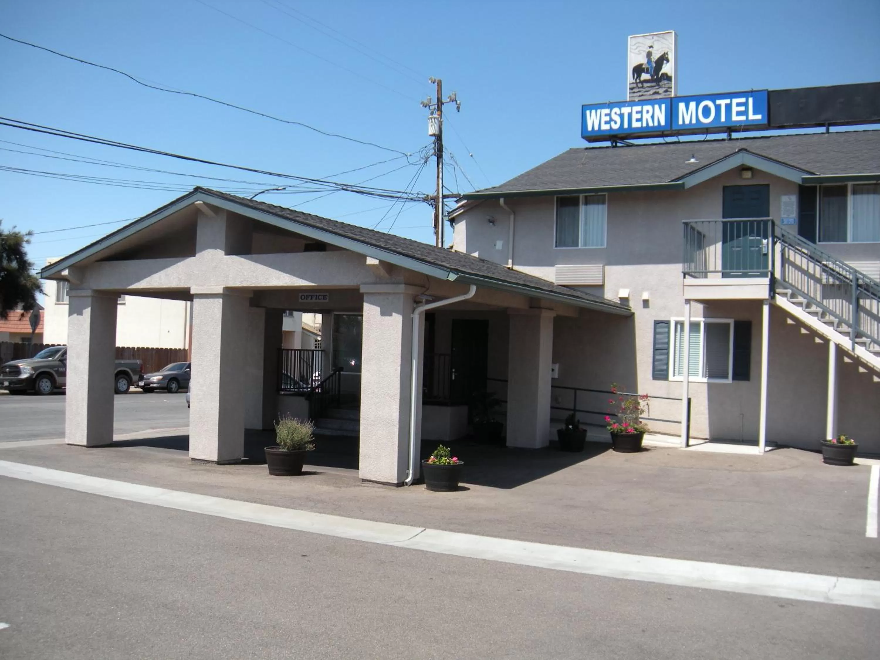 Street view in Western Motel