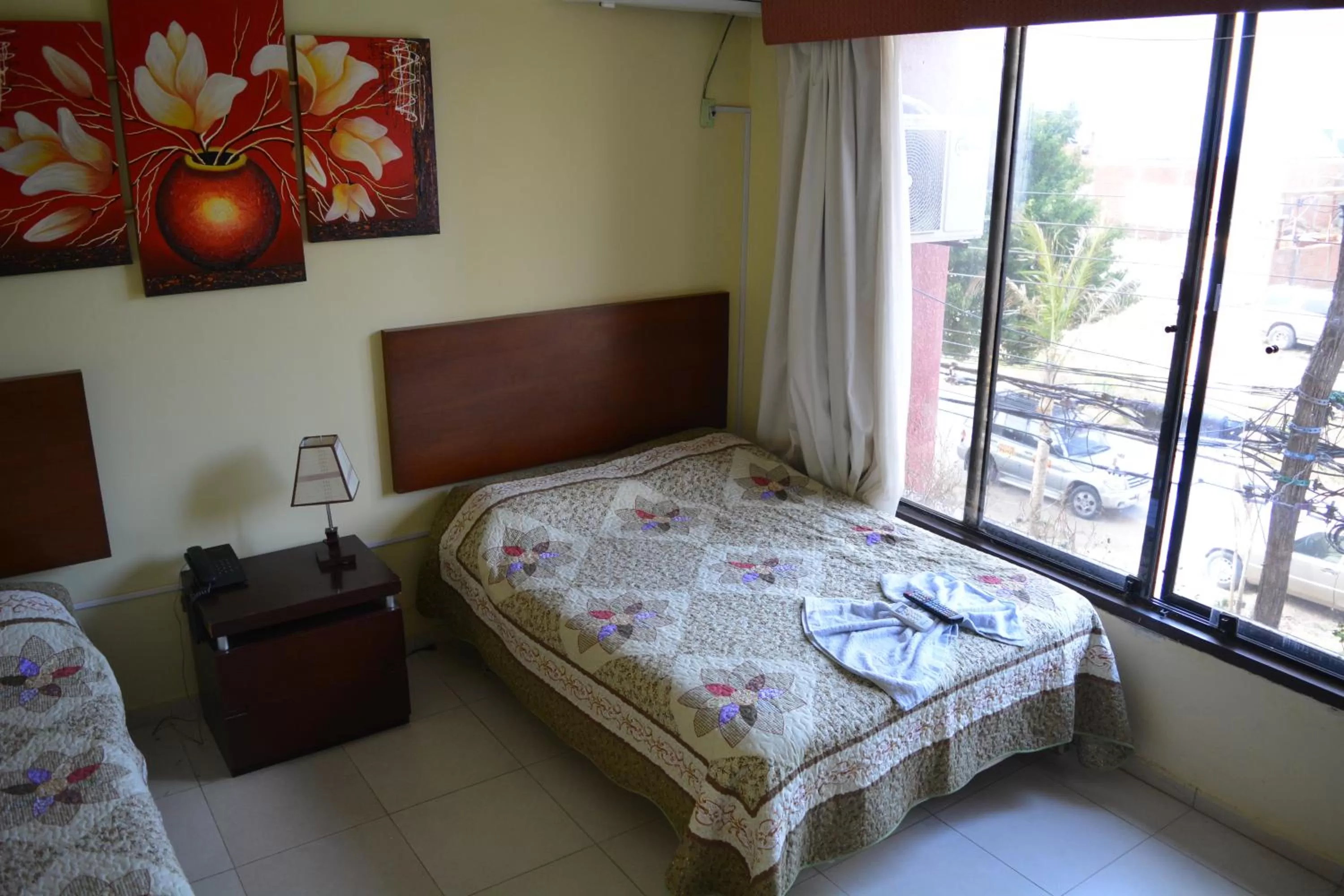 Bed in Hotel Viru Viru II