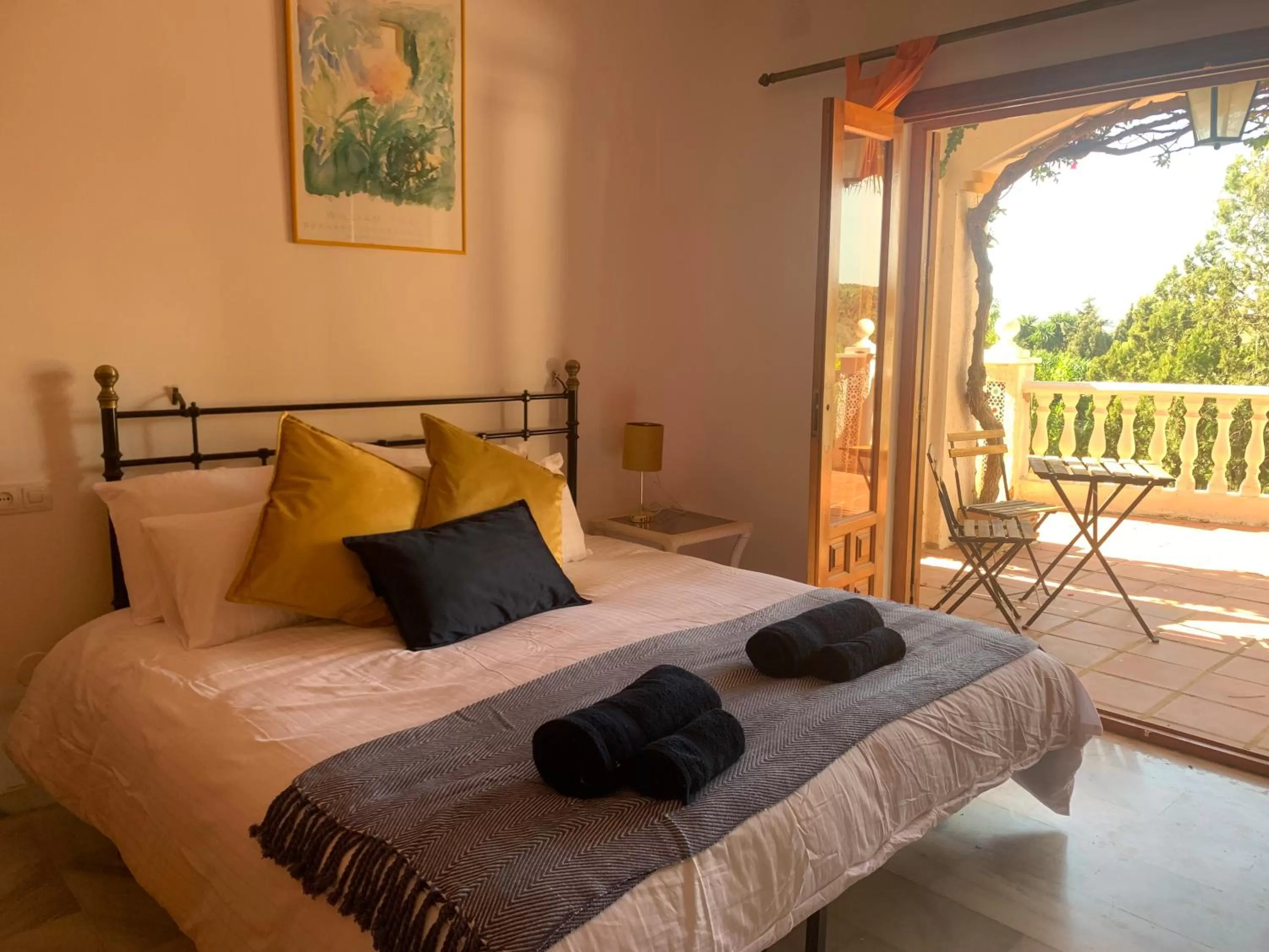 Bed in Casa Hermosa Mijas