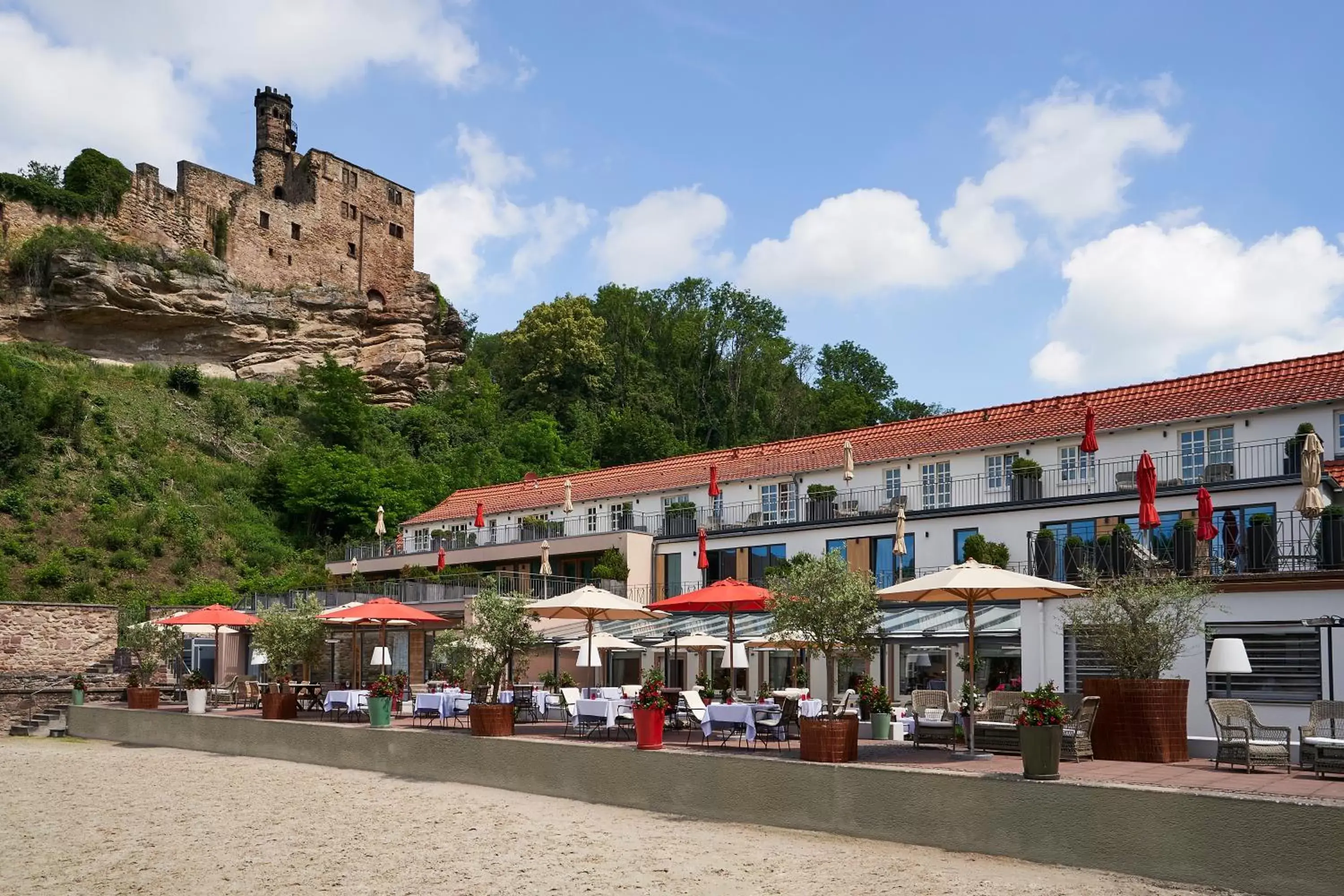 Property building in Relais & Châteaux Hardenberg BurgHotel Property building in Relais & Châteaux Hardenberg BurgHotel