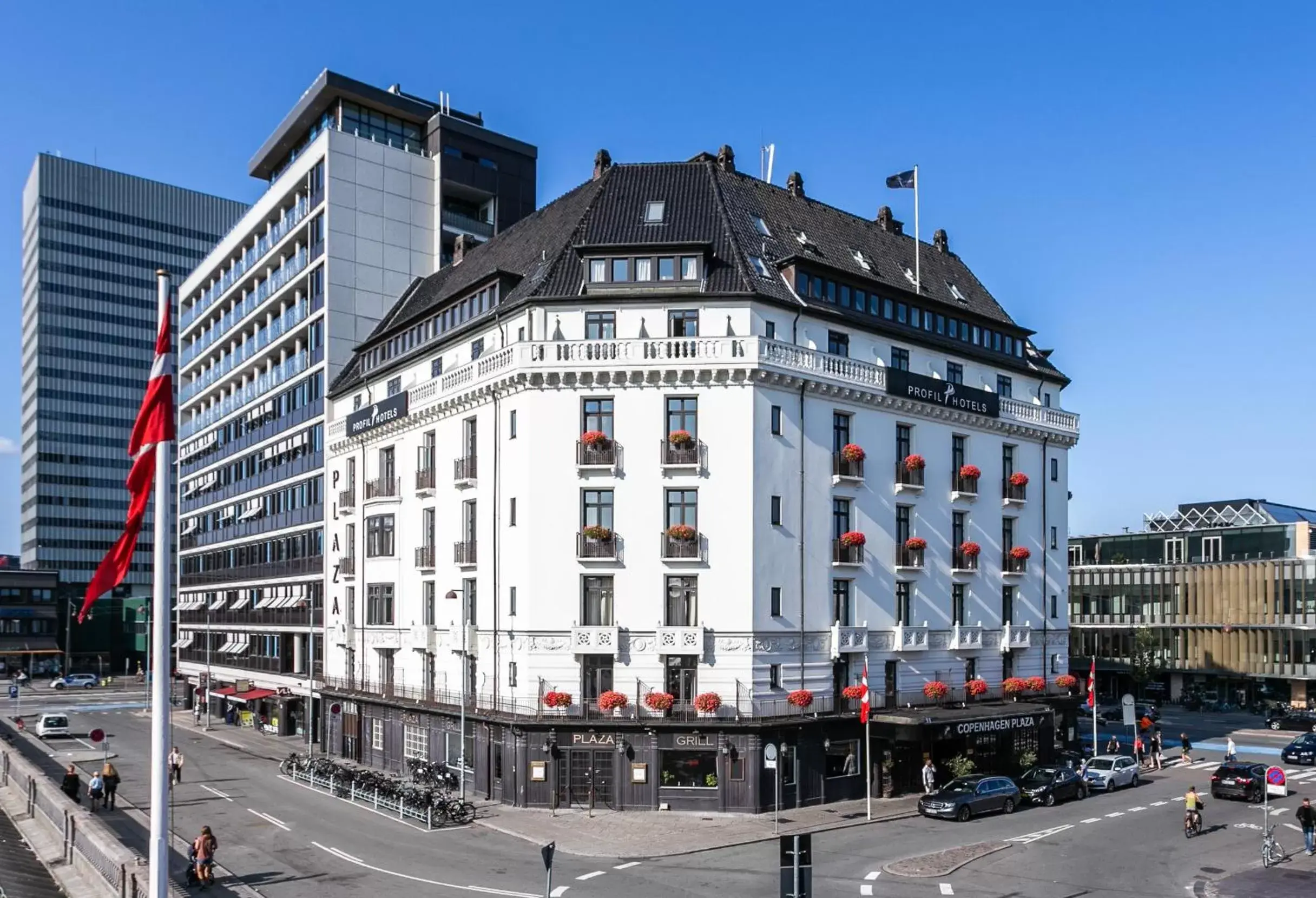 Facade/entrance in ProfilHotels Copenhagen Plaza