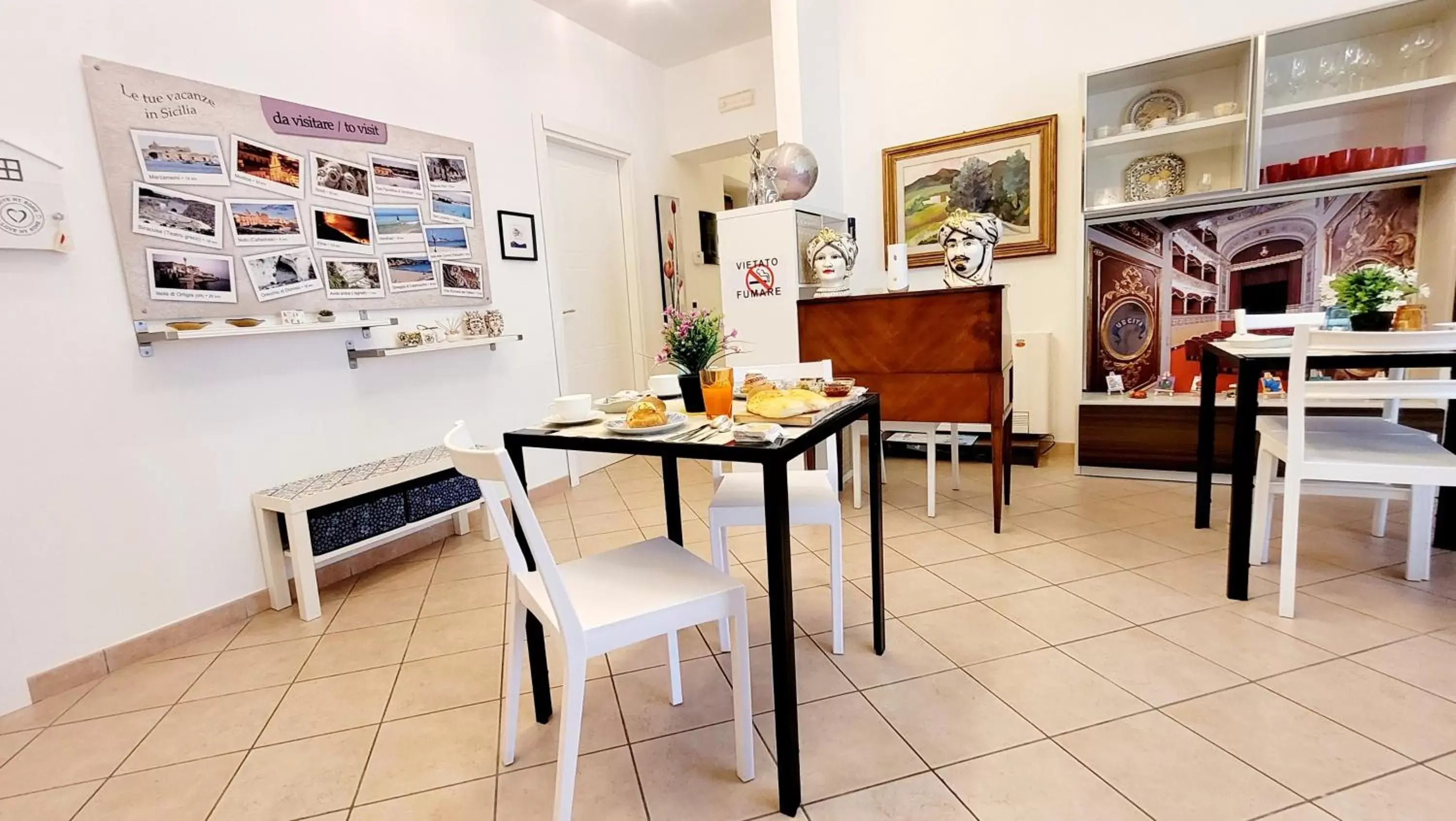 Dining Area in Melody Room