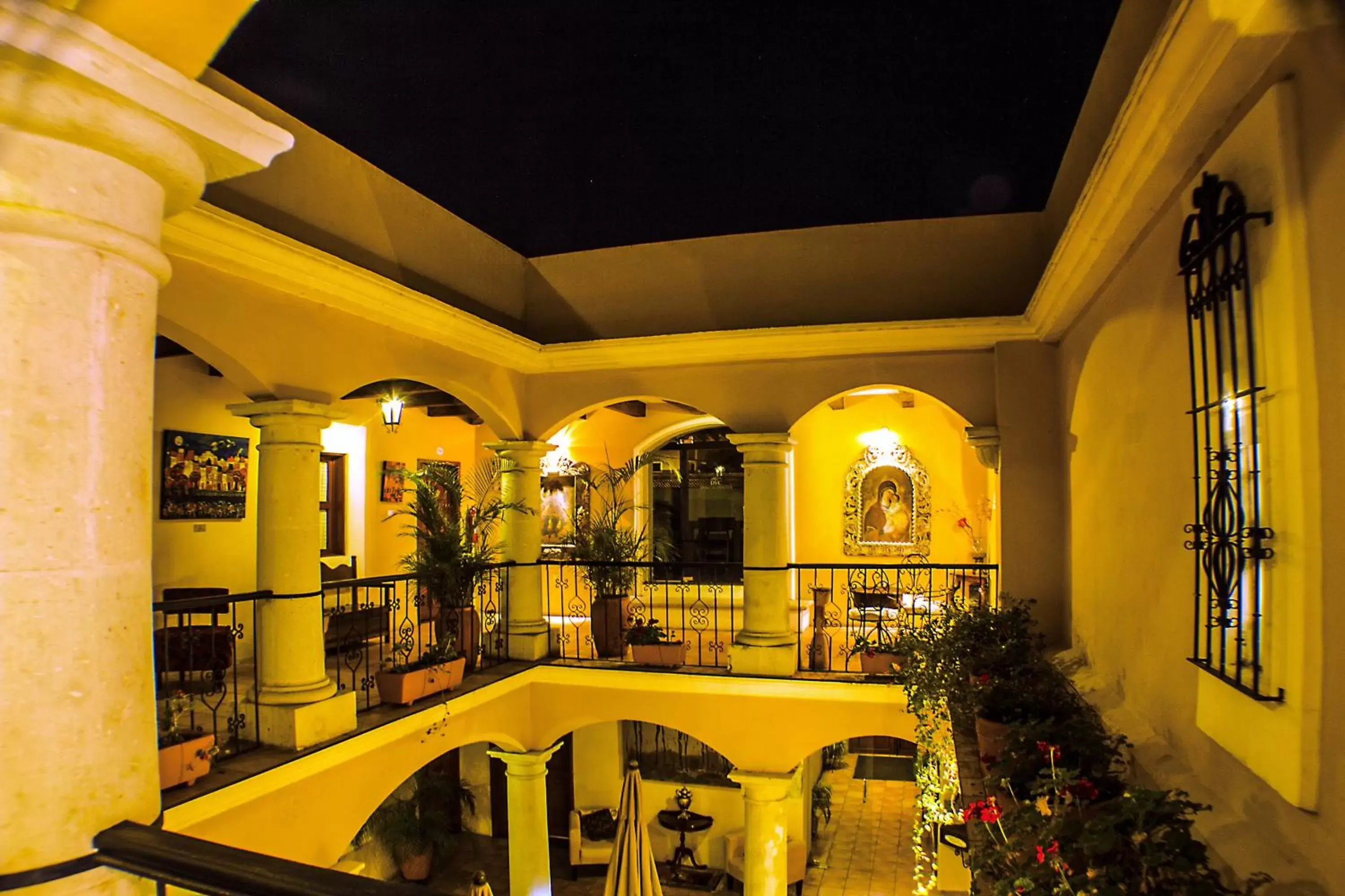 Property building in Hotel Casa Divina Oaxaca