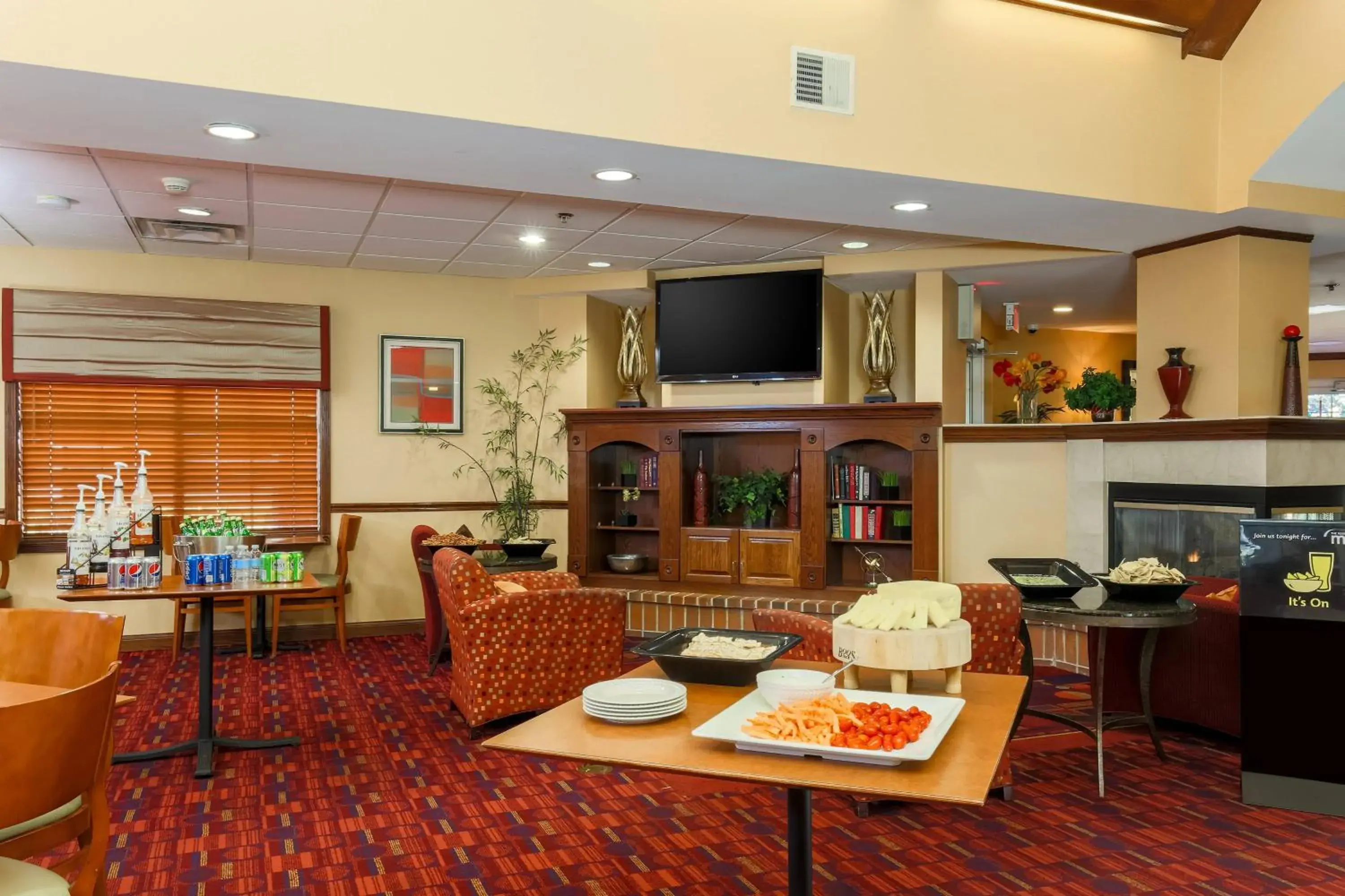 Restaurant/places to eat, Seating Area in Residence Inn by Marriott Flint Grand Blanc