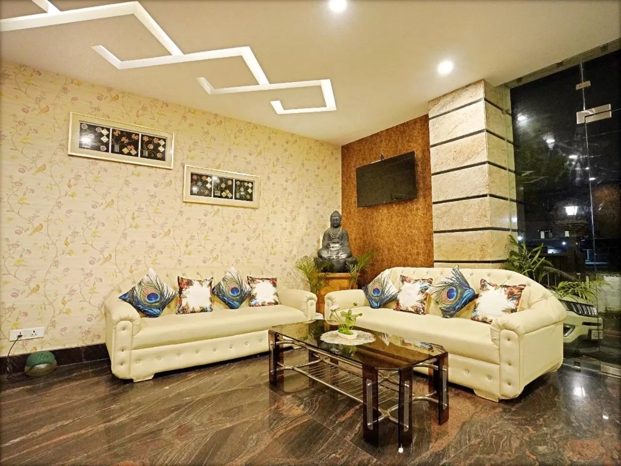 Lobby or reception in Indira Nikunj Rubystone Exotic