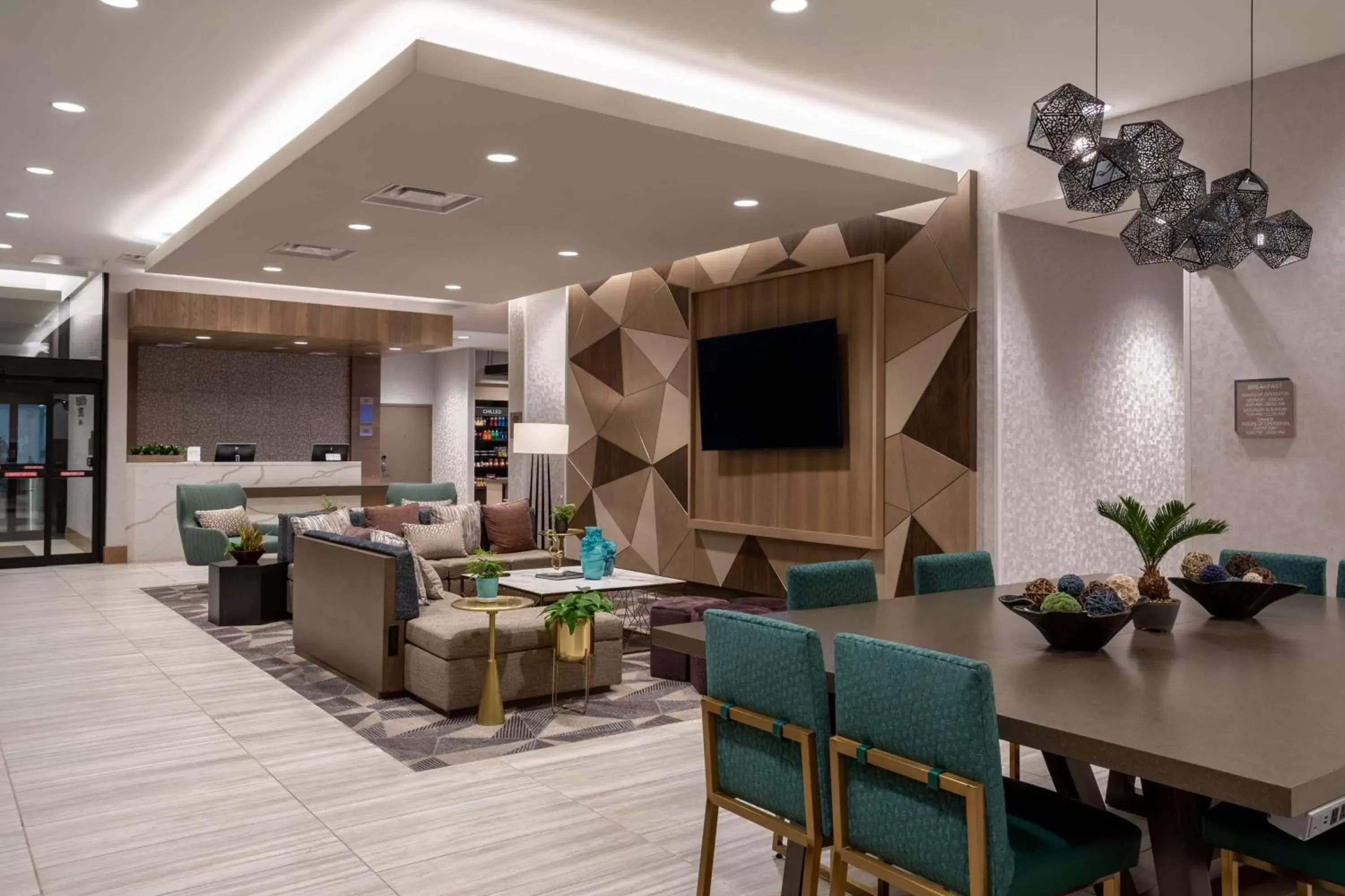 Lobby or reception, Seating Area in Hilton Garden Inn Albuquerque Downtown, Nm