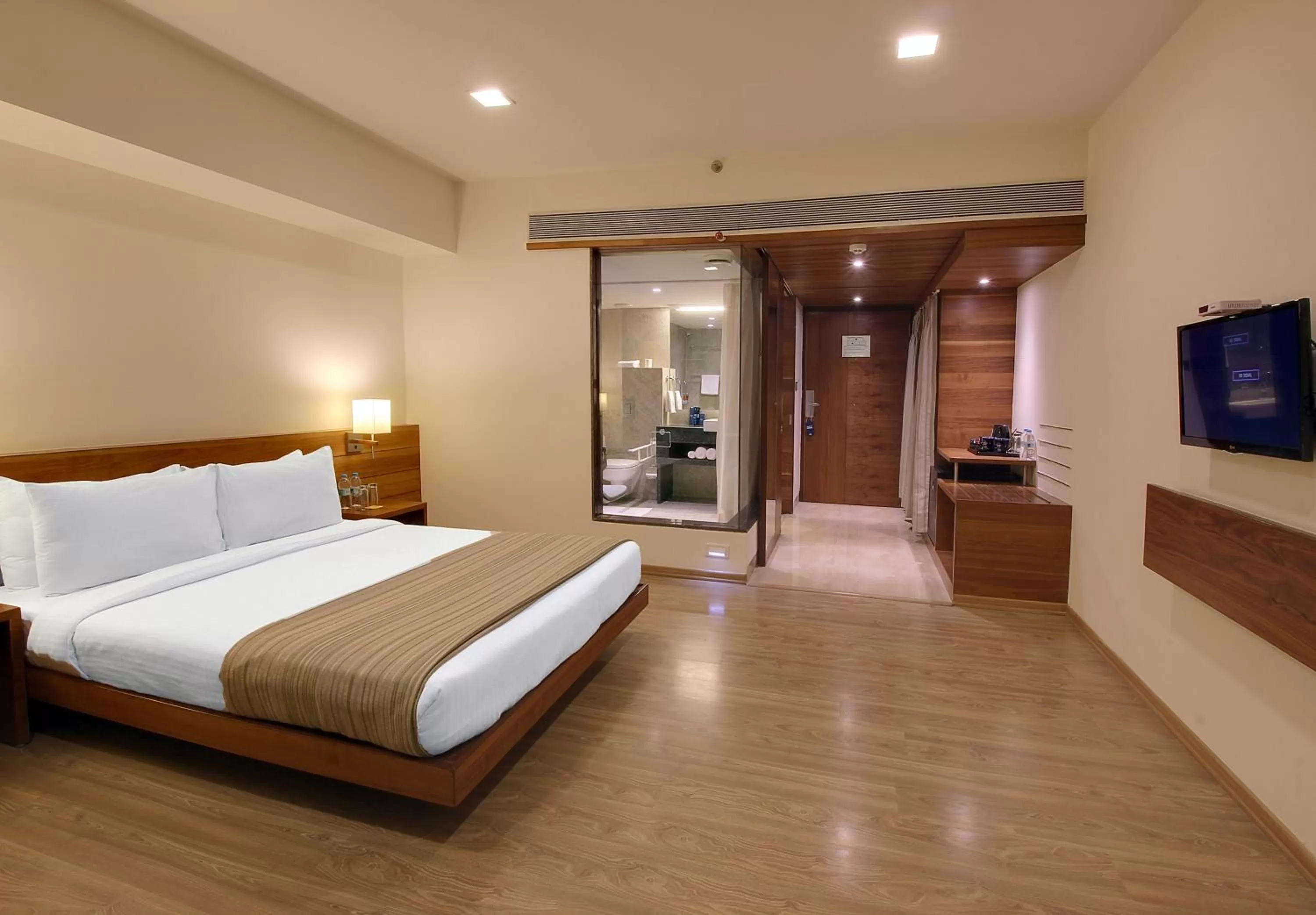 Bedroom, Bed in Temple Tree Hotel Shirdi, a member of Radisson Individuals