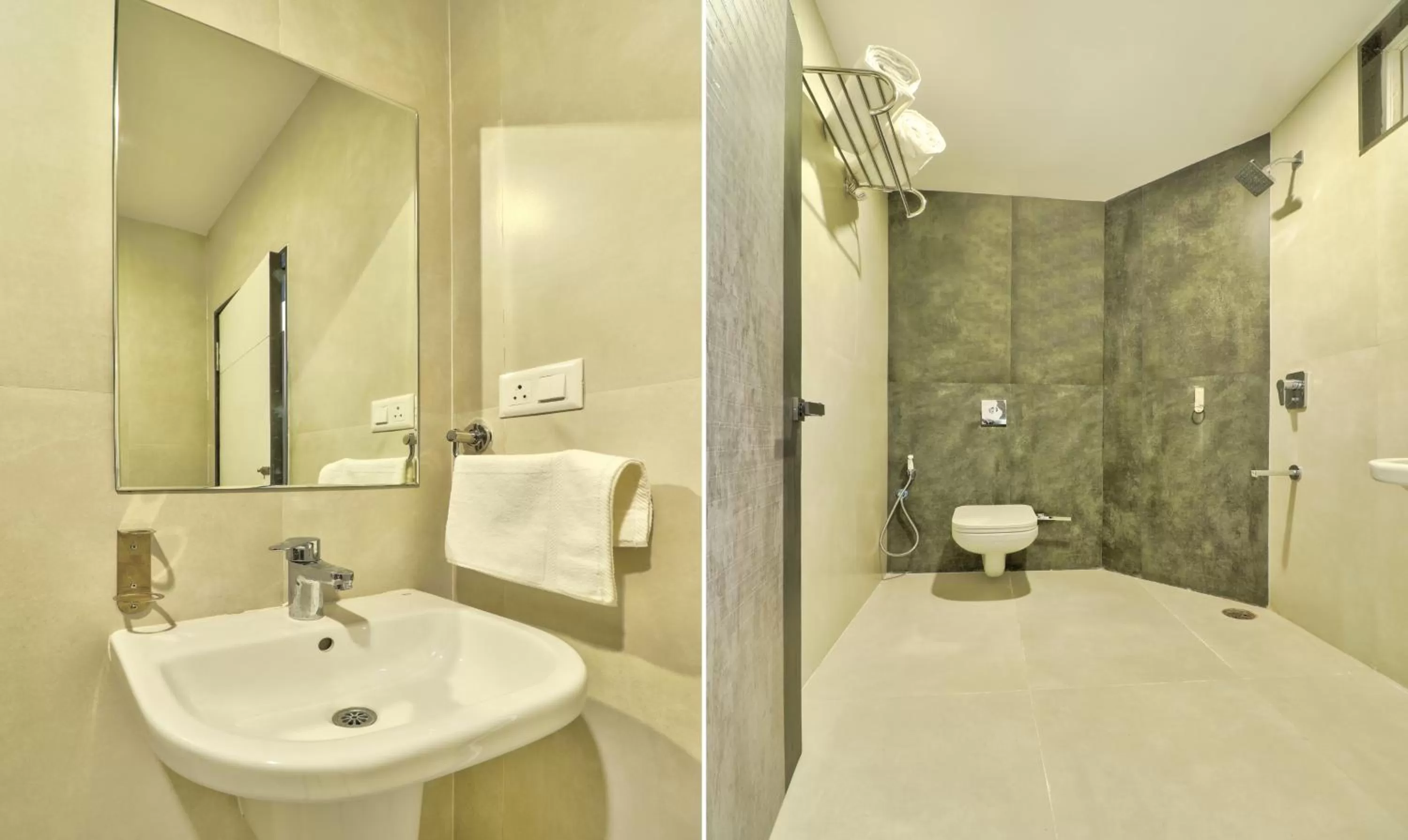 Bathroom in Treebo Sriz Cozy Seethamadhara