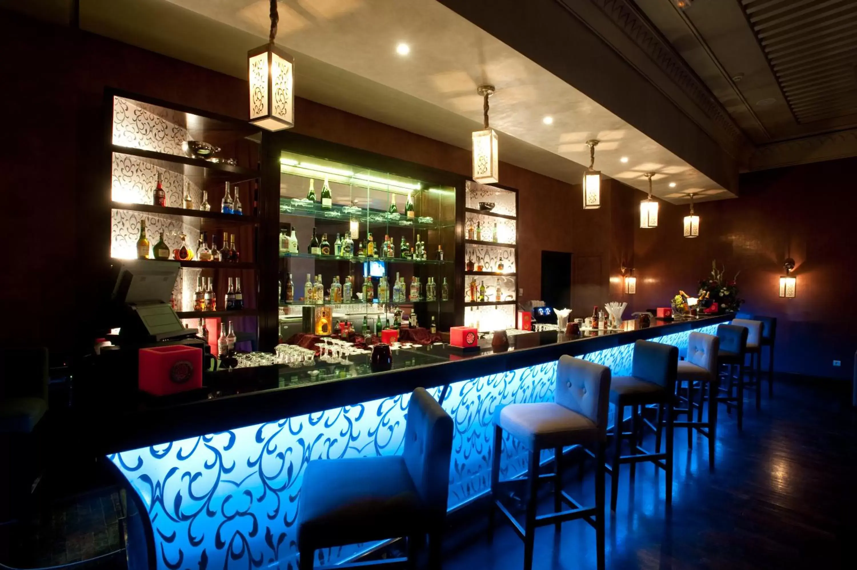 Lounge or bar, Lounge/Bar in Palm Plaza Hôtel & Spa