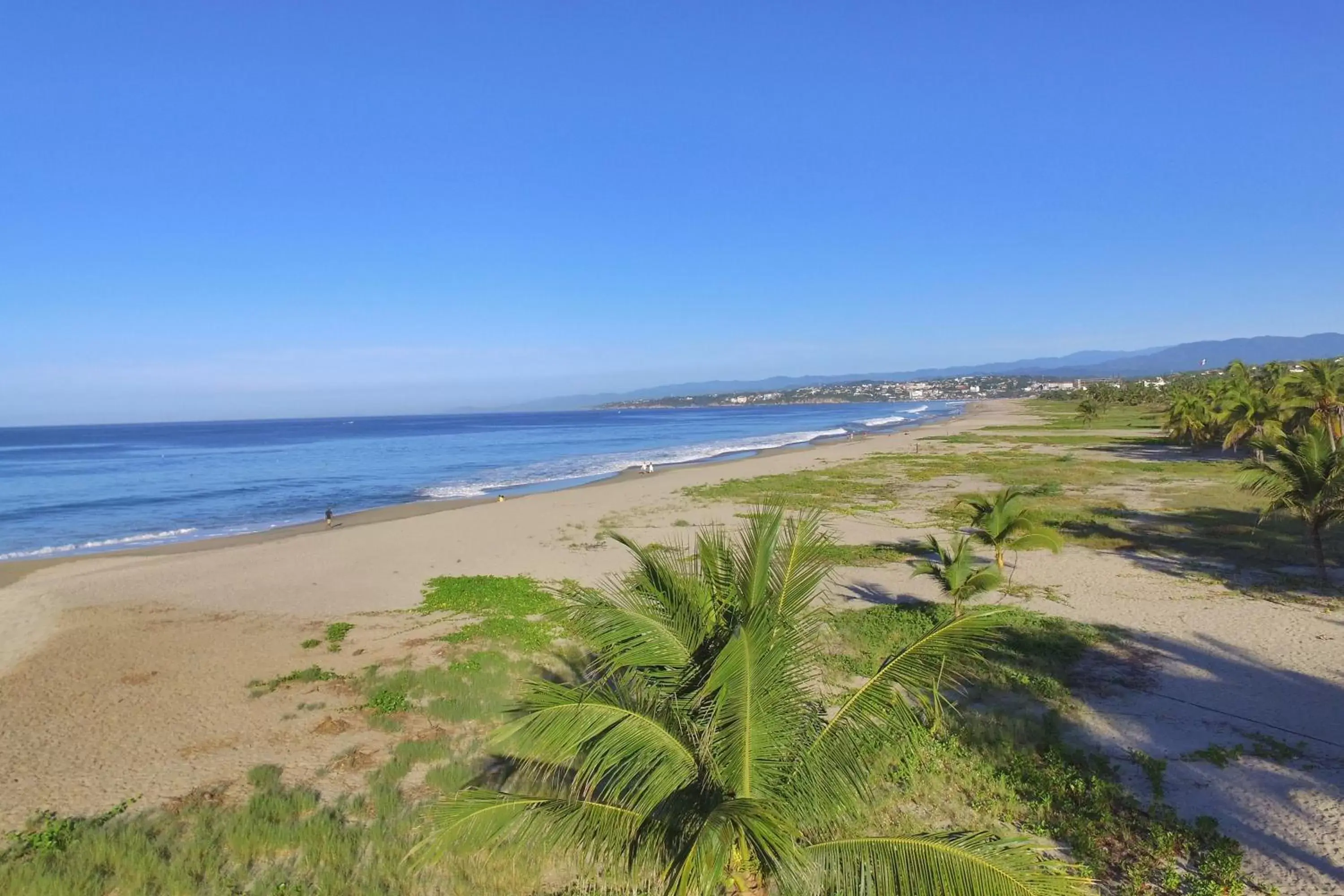 Beach in Punta Zicatela Hotel