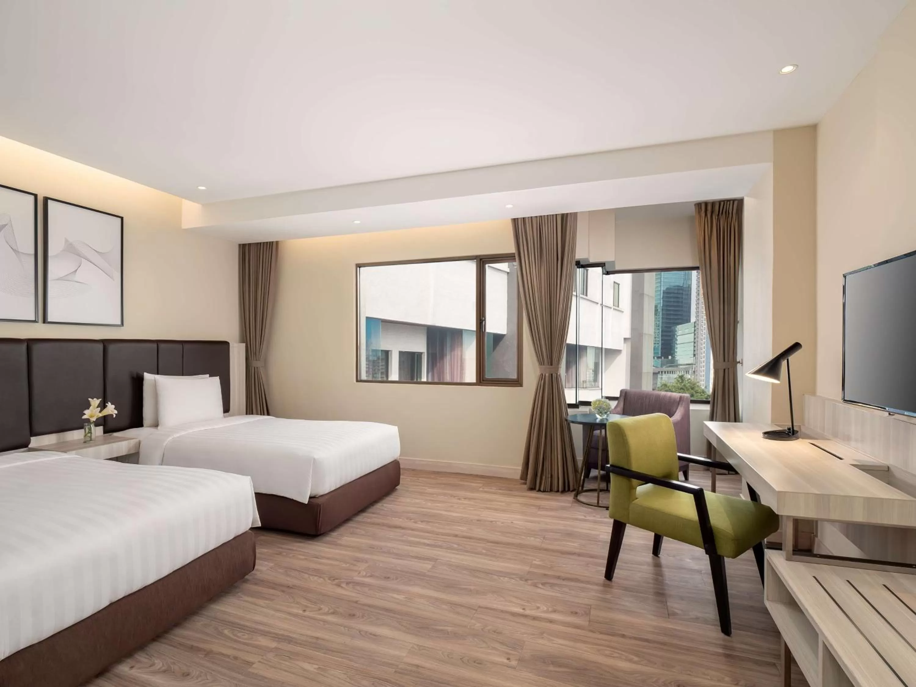 Family, Bed in AIHO Hotel Medan