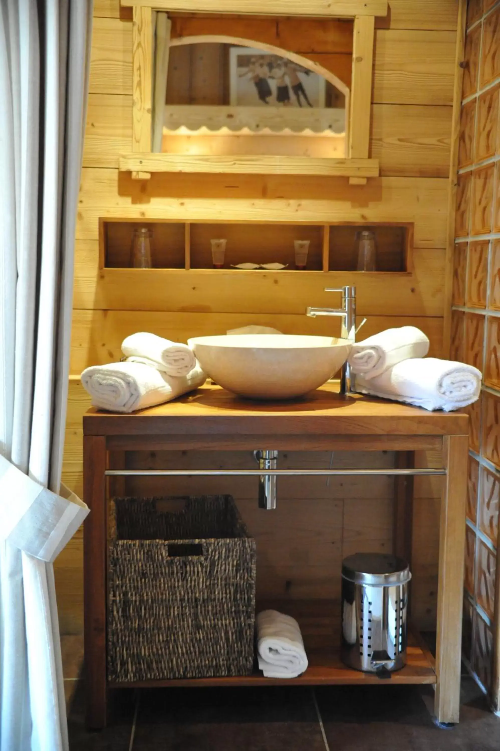 Bathroom in Hôtel Chalet Alpage