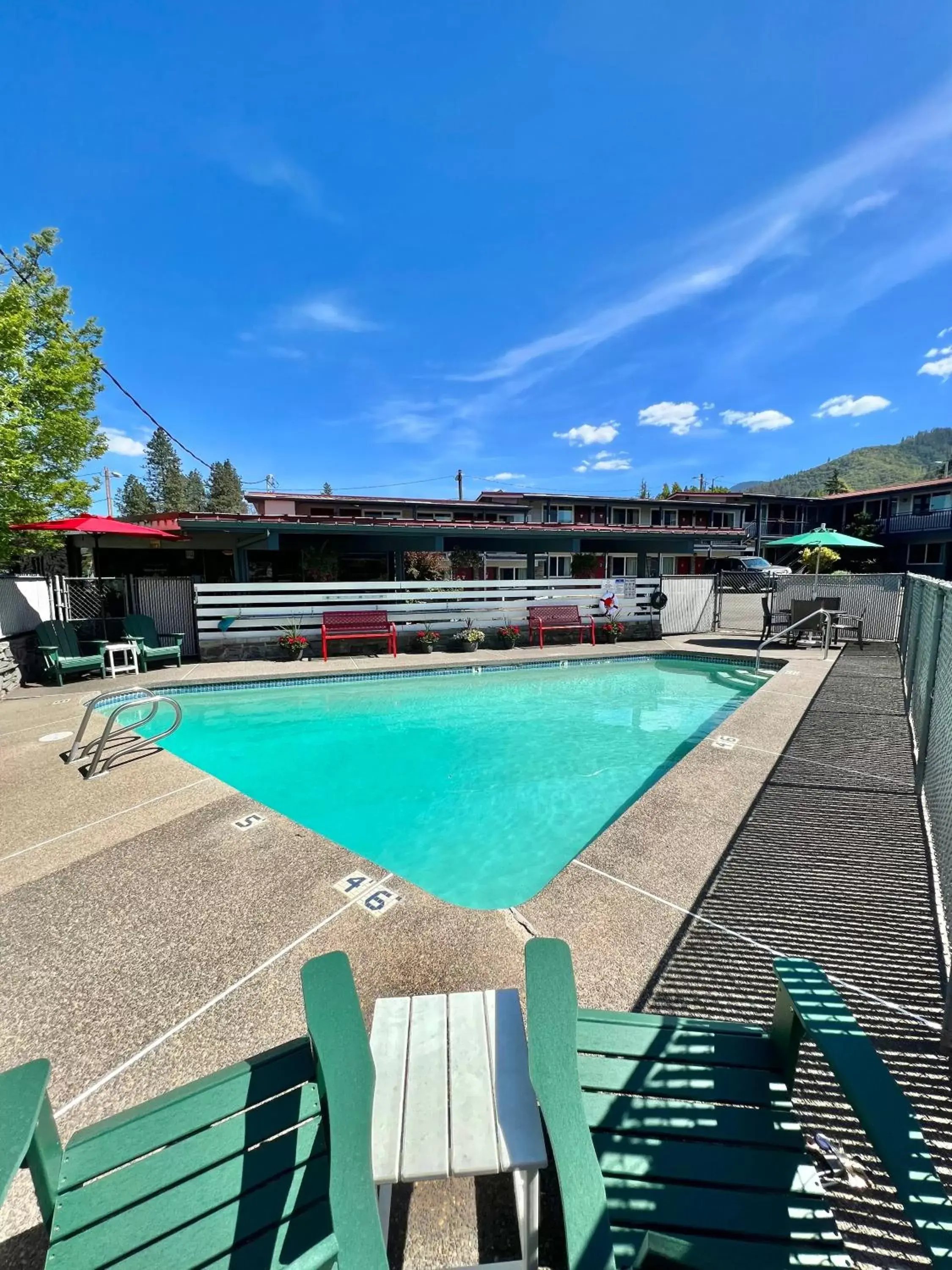 Swimming Pool in Timbers INN and Suites