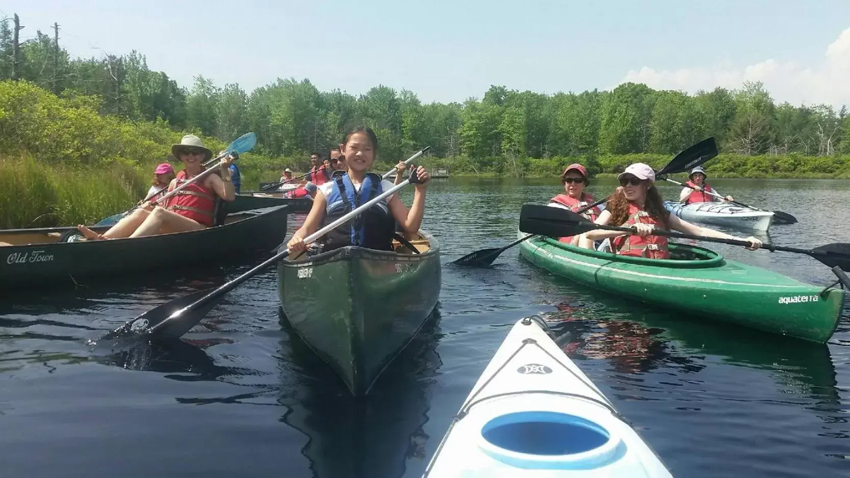 Activities, Canoeing in Skytop Lodge