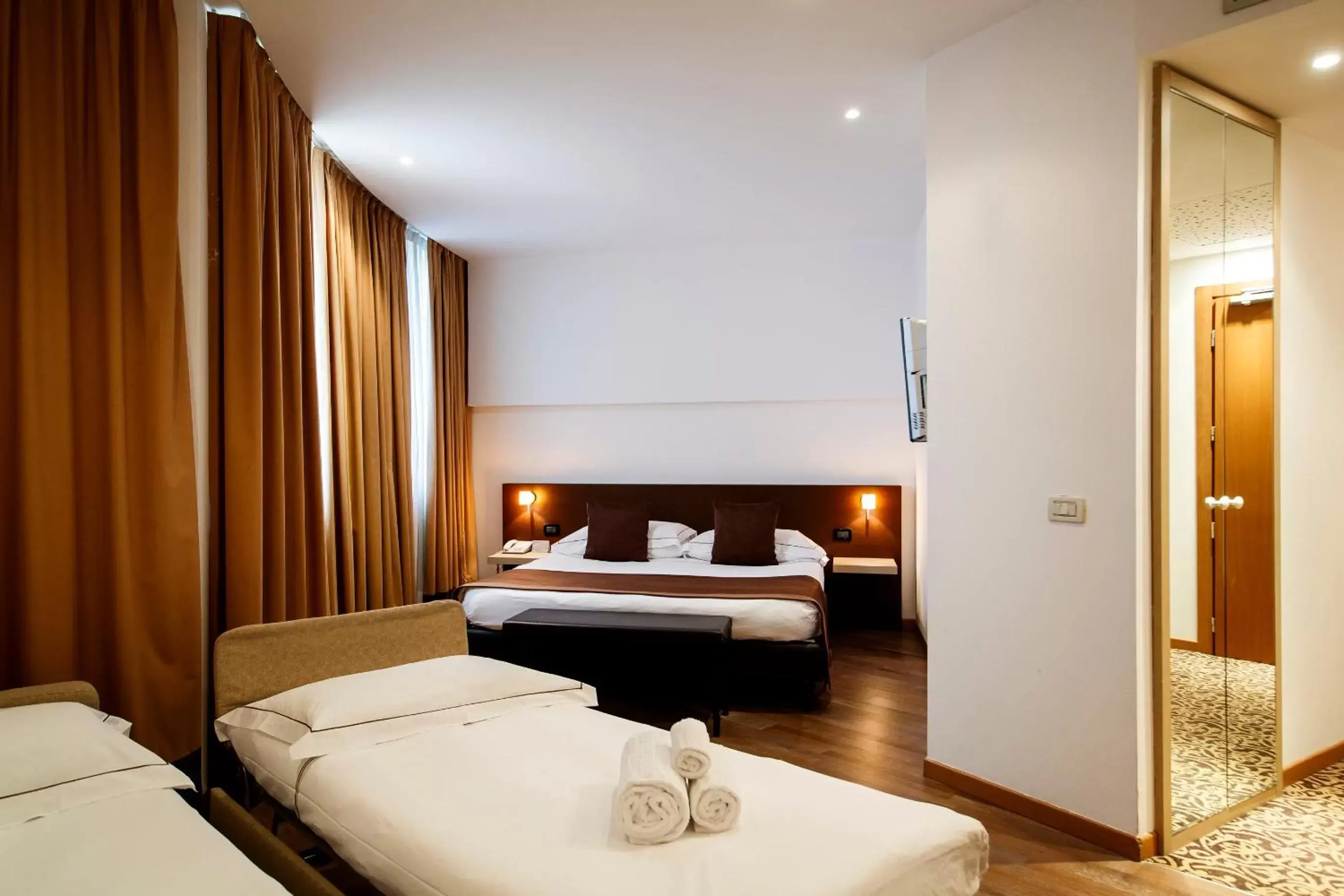 Bed in Airporthotel Verona Congress & Relax Bed in Airporthotel Verona Congress & Relax