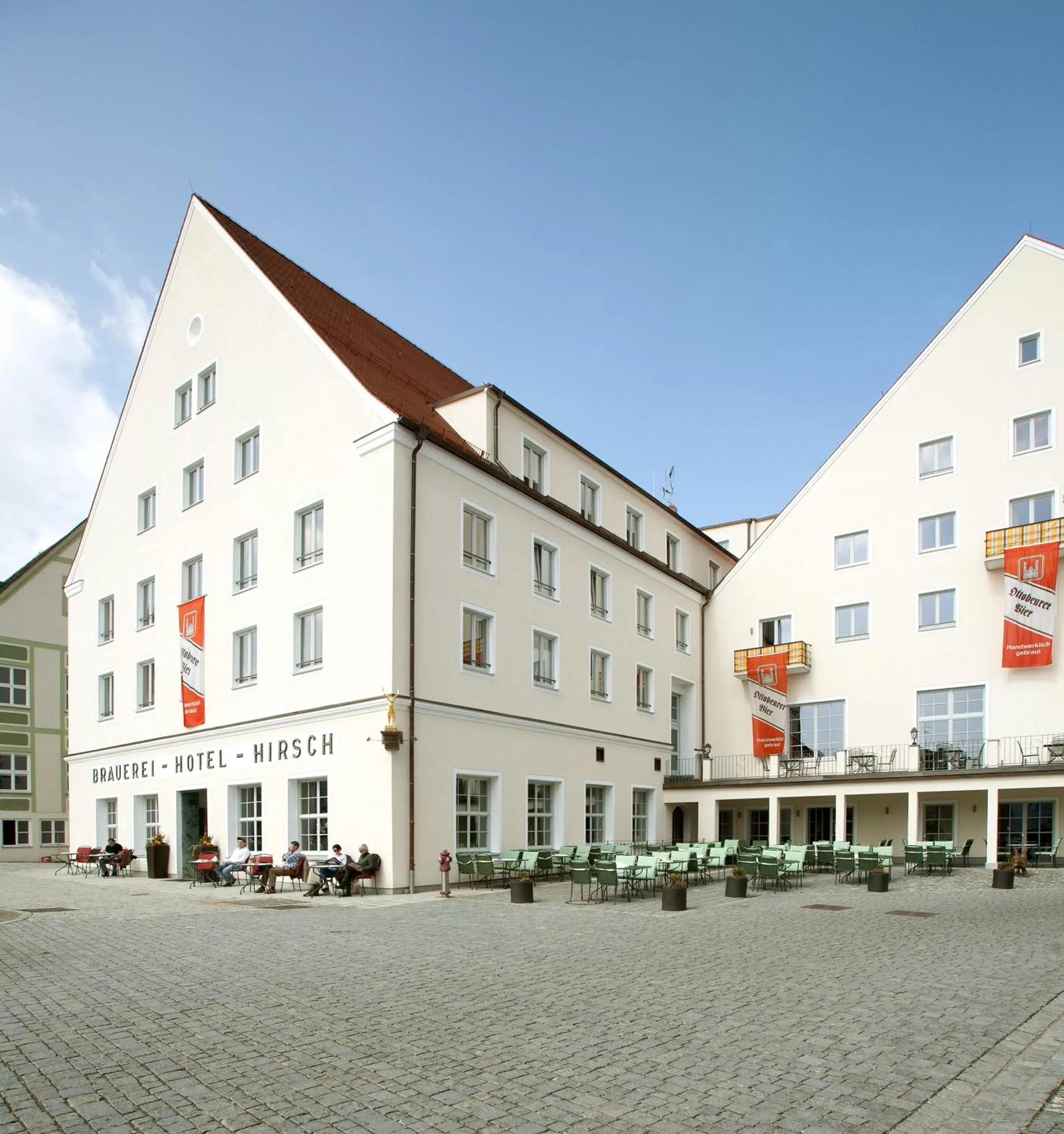 Facade/entrance in AKZENT Brauerei Hotel Hirsch