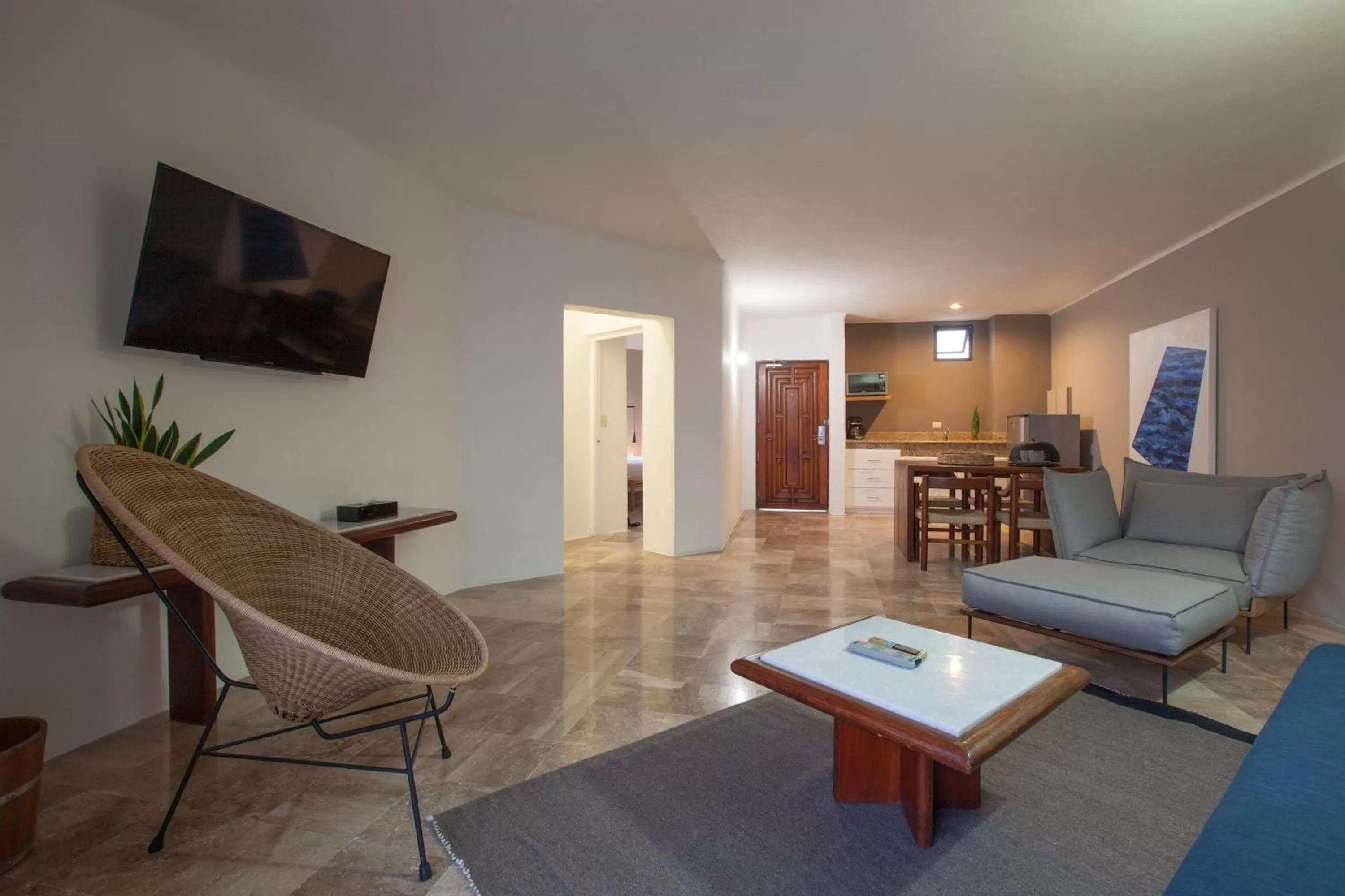 Communal lounge/ TV room in Gaviana Resort