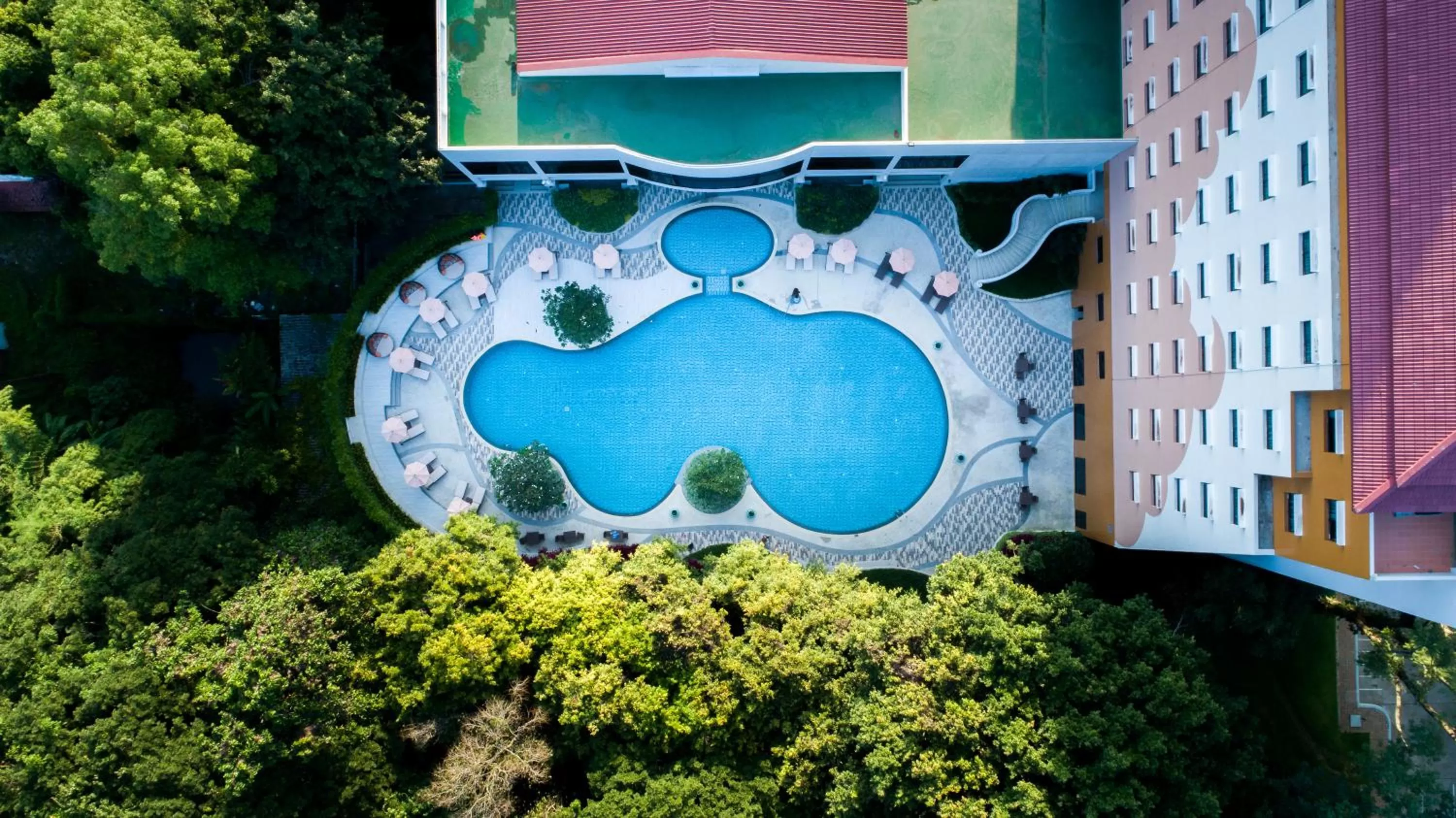 Bird's eye view in The Heritage Chiang Rai Hotel and Convention