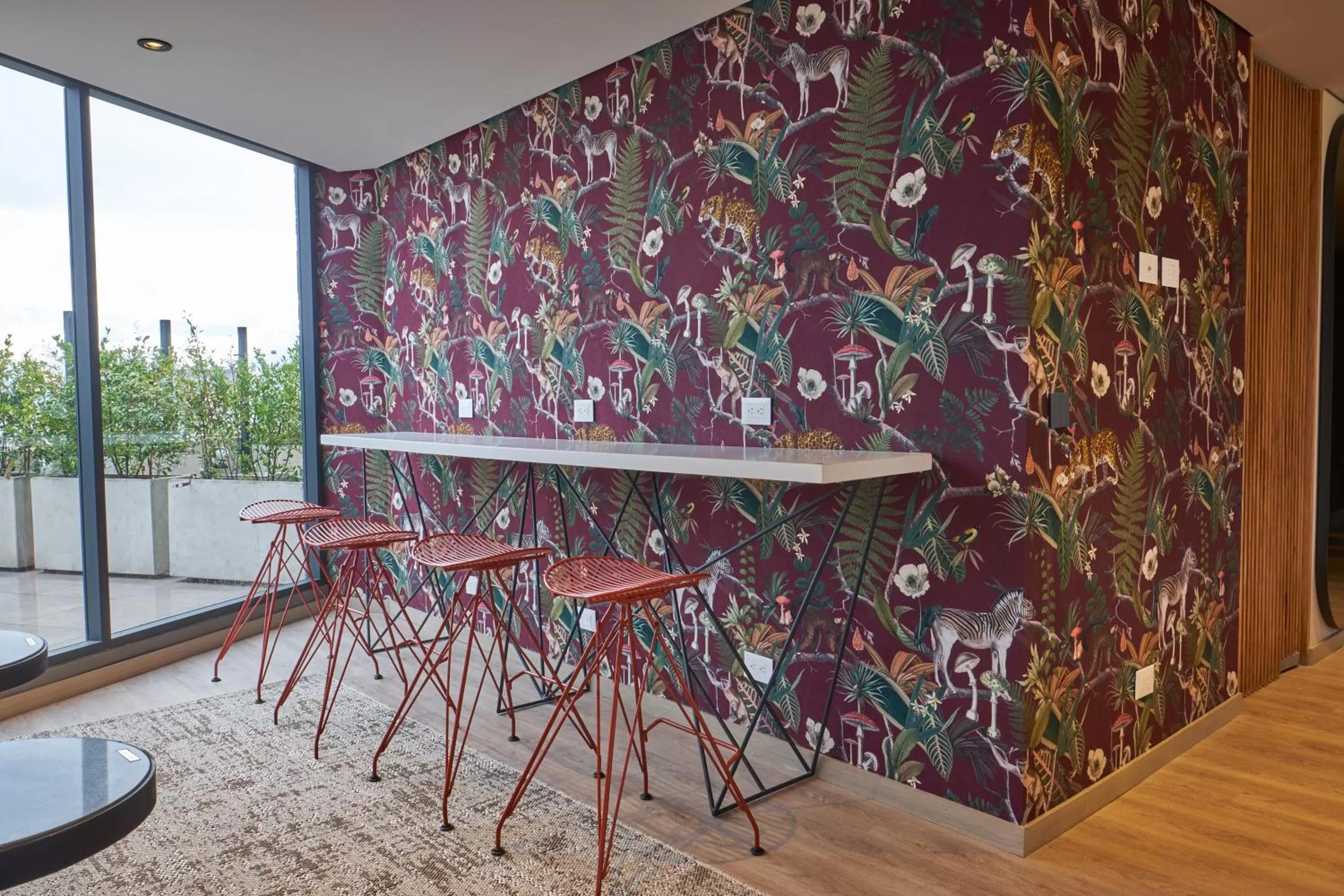 Living room in ICON 100 Luxury Apartasuites