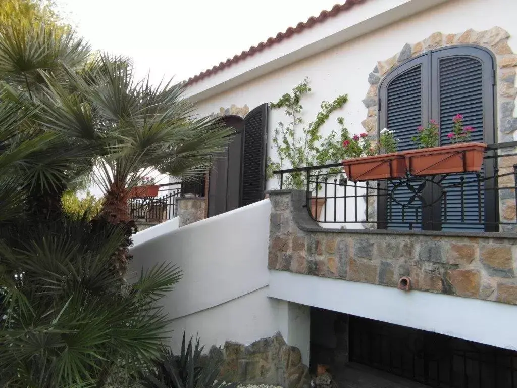 Balcony/Terrace in B&B Villa Lura Pompei